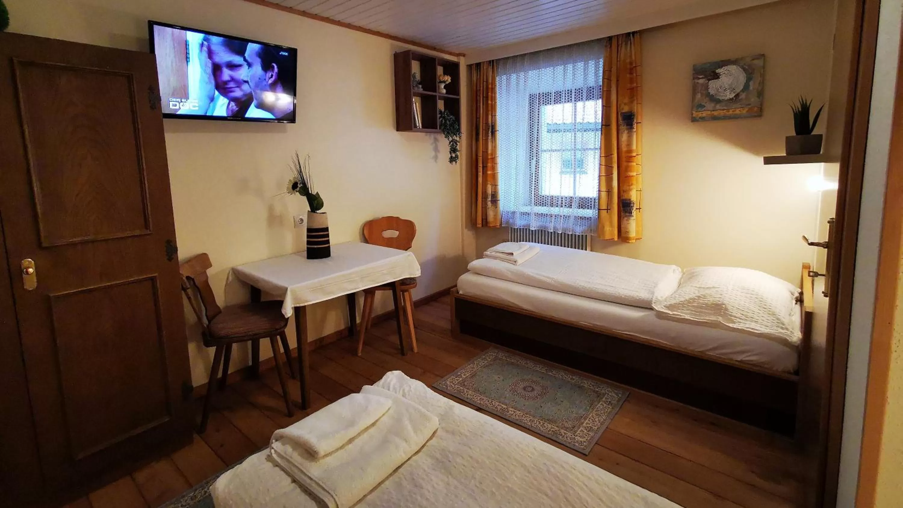 Bed in Gasthof Geronimo