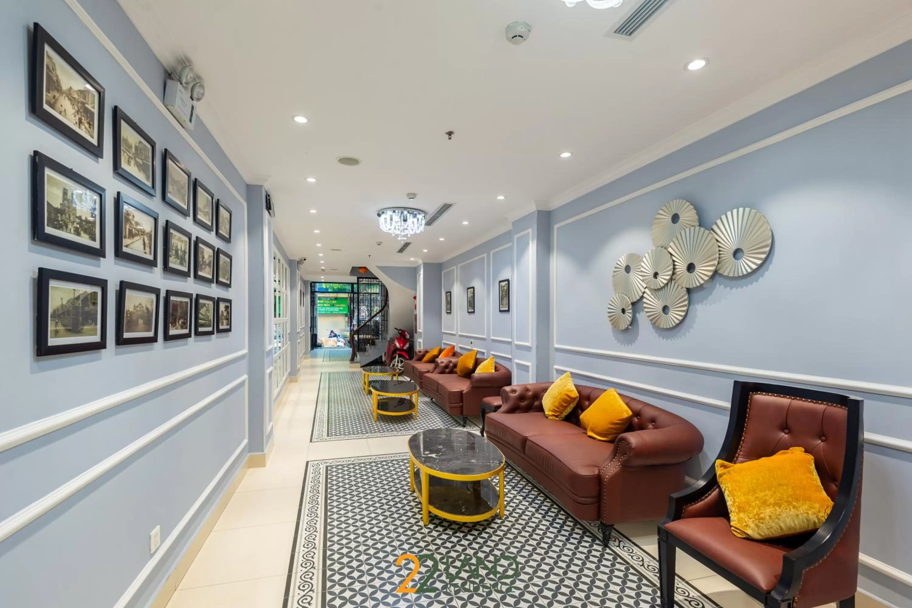 Living room in 22land Residence Hotel 71 Hang Bong Premium