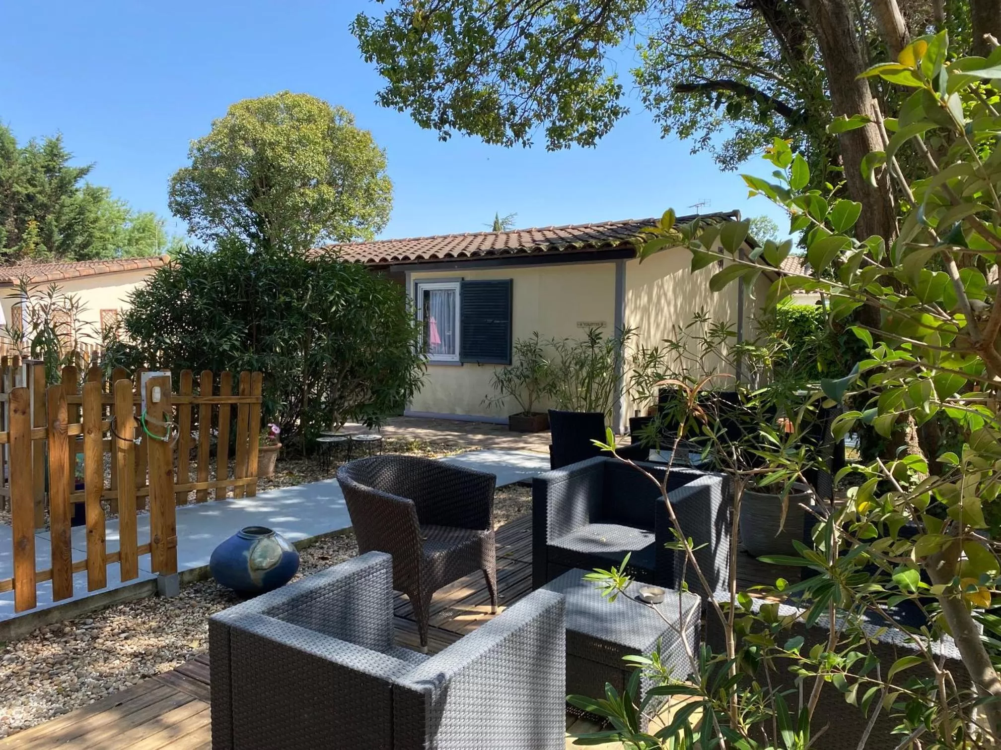 Garden in Hostellerie De La Source