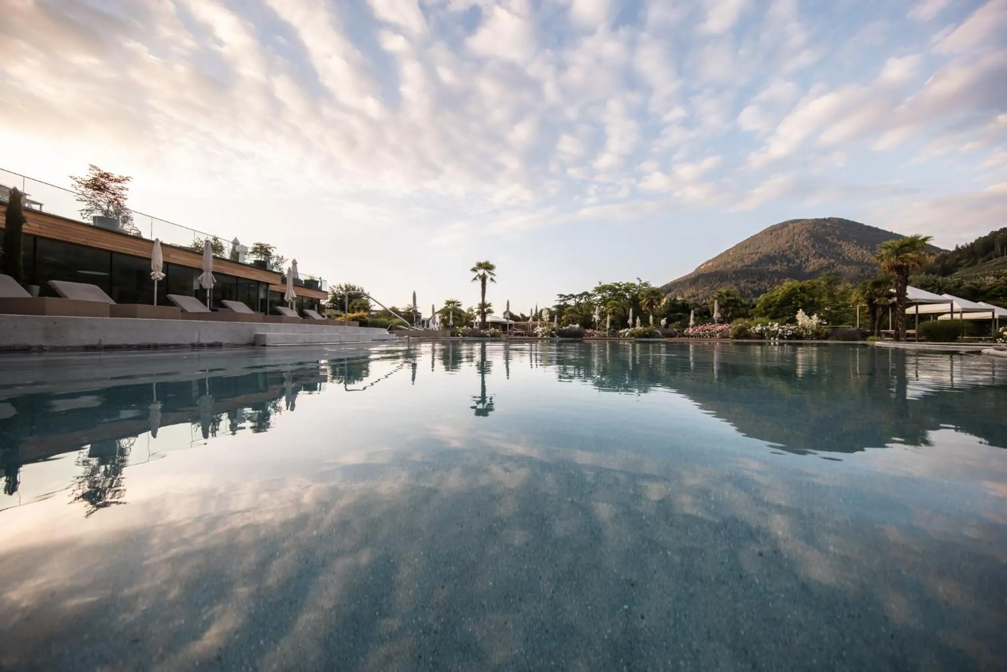 Pool view in ALPIANA - green luxury Dolce Vita Hotel