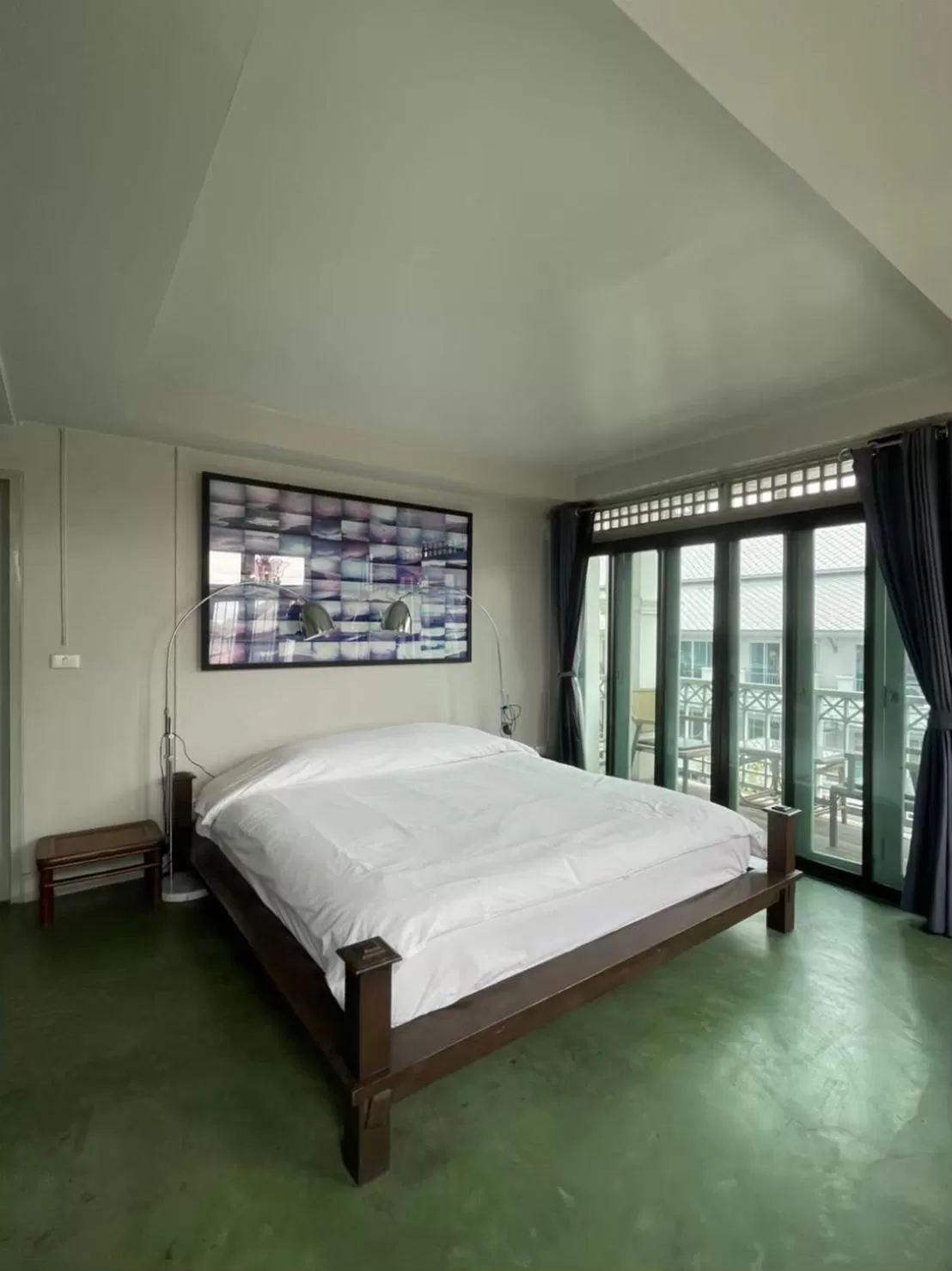 Bed in Villa Duangchampa