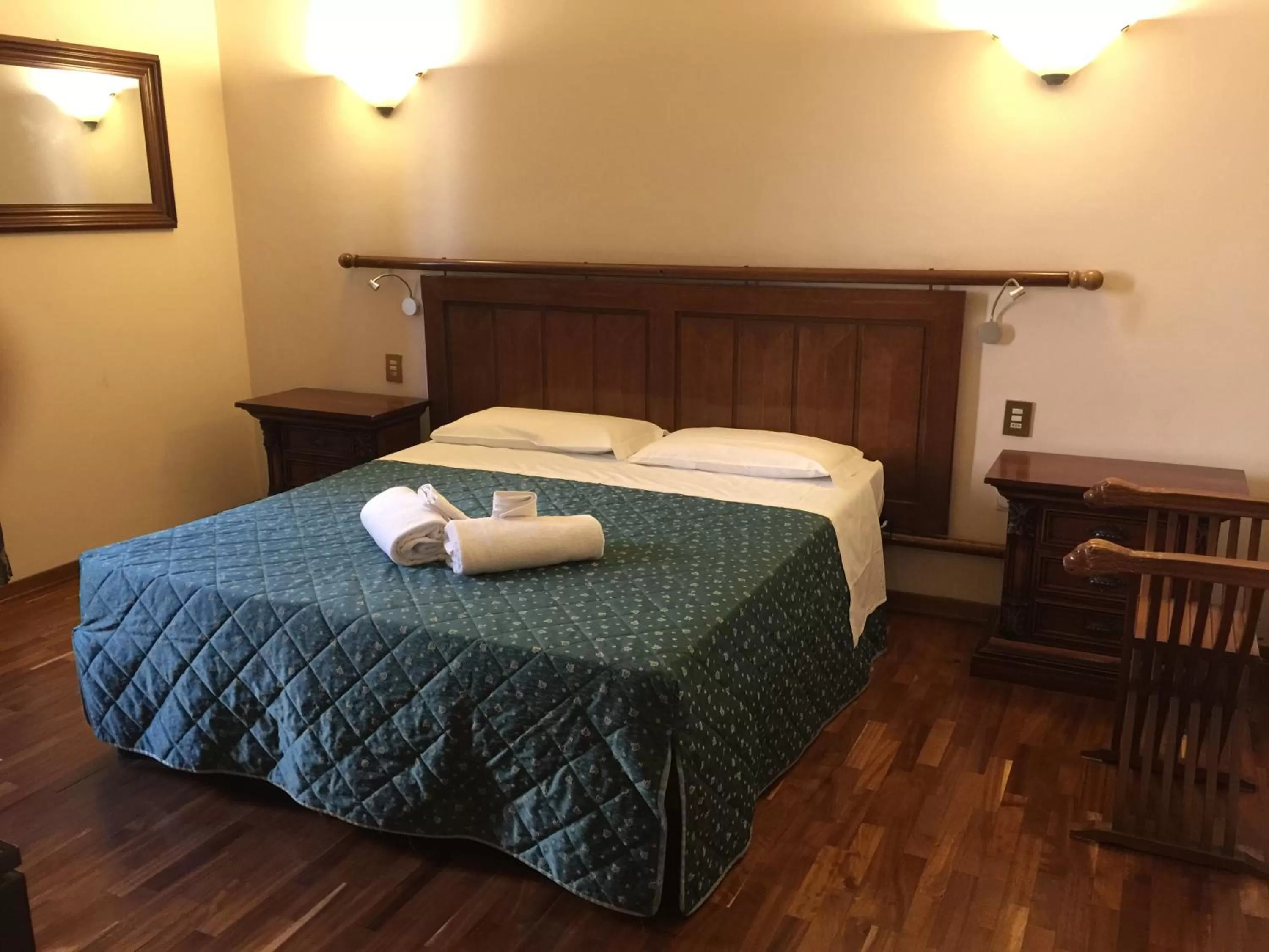 Bed in Hotel Le Due Fontane