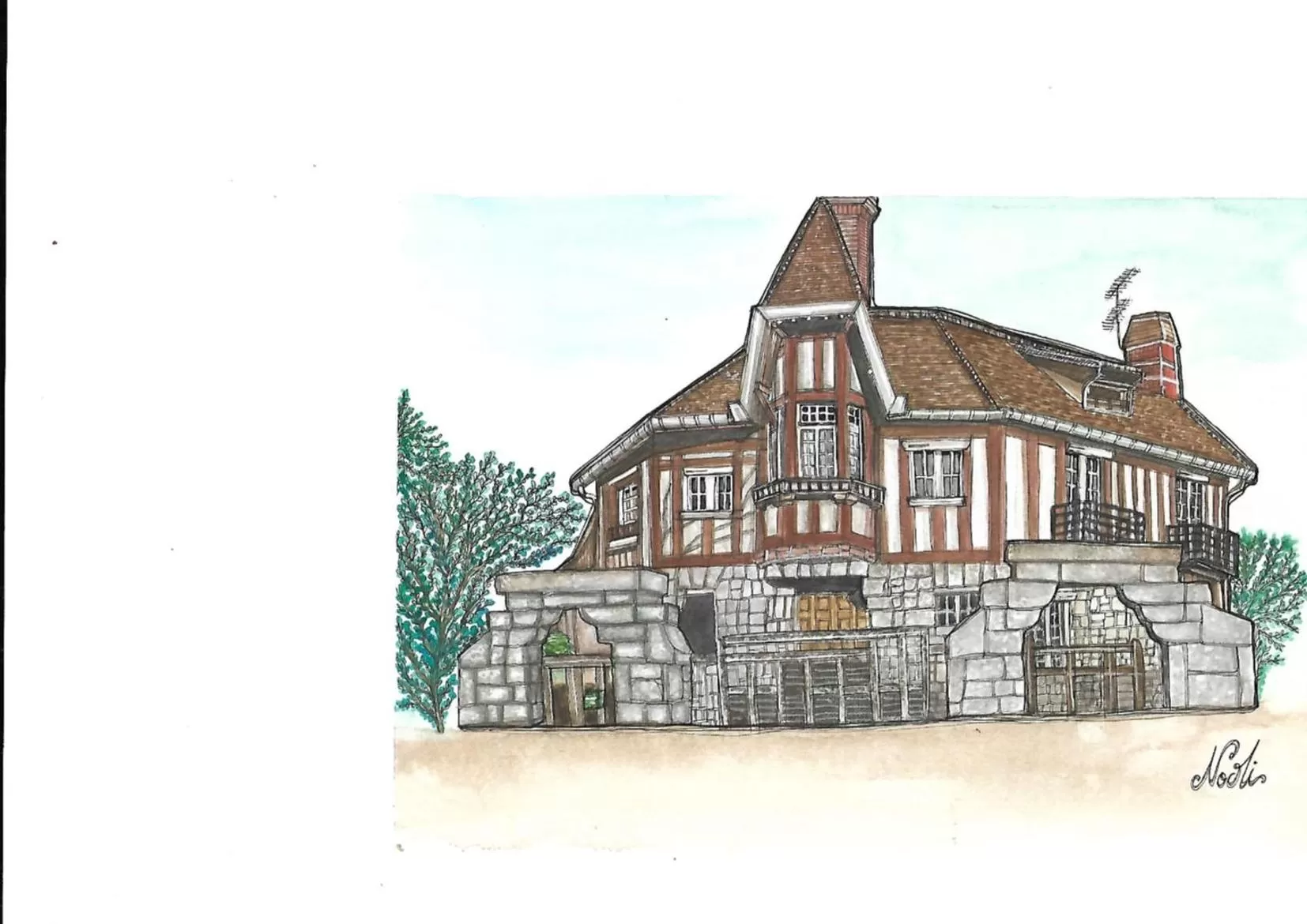 Property building in Apakabar Homestay - proche gare Melun, parking privé, Netflix