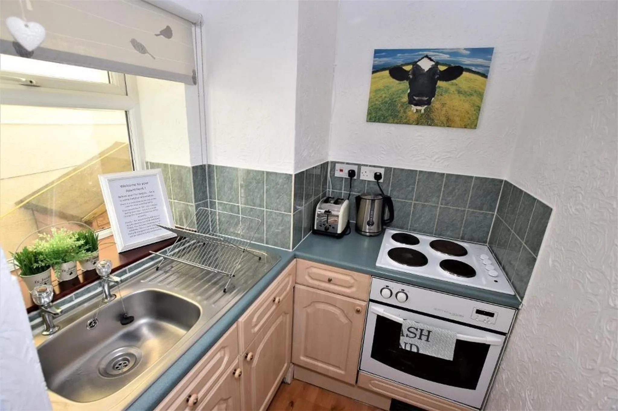 Kitchen or kitchenette in Bridle Lodge Apartments