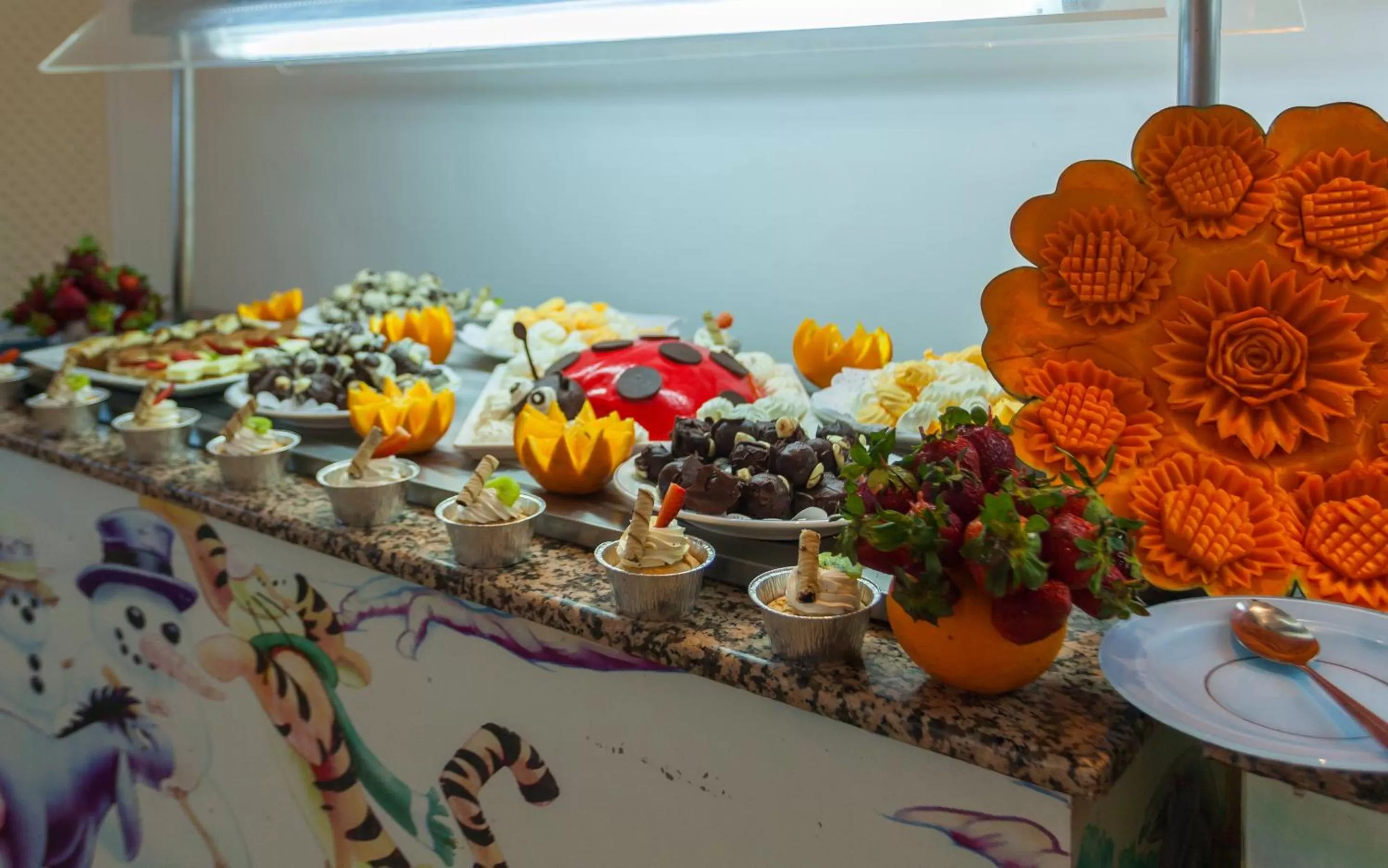 Food close-up in El Mouradi Djerba Menzel