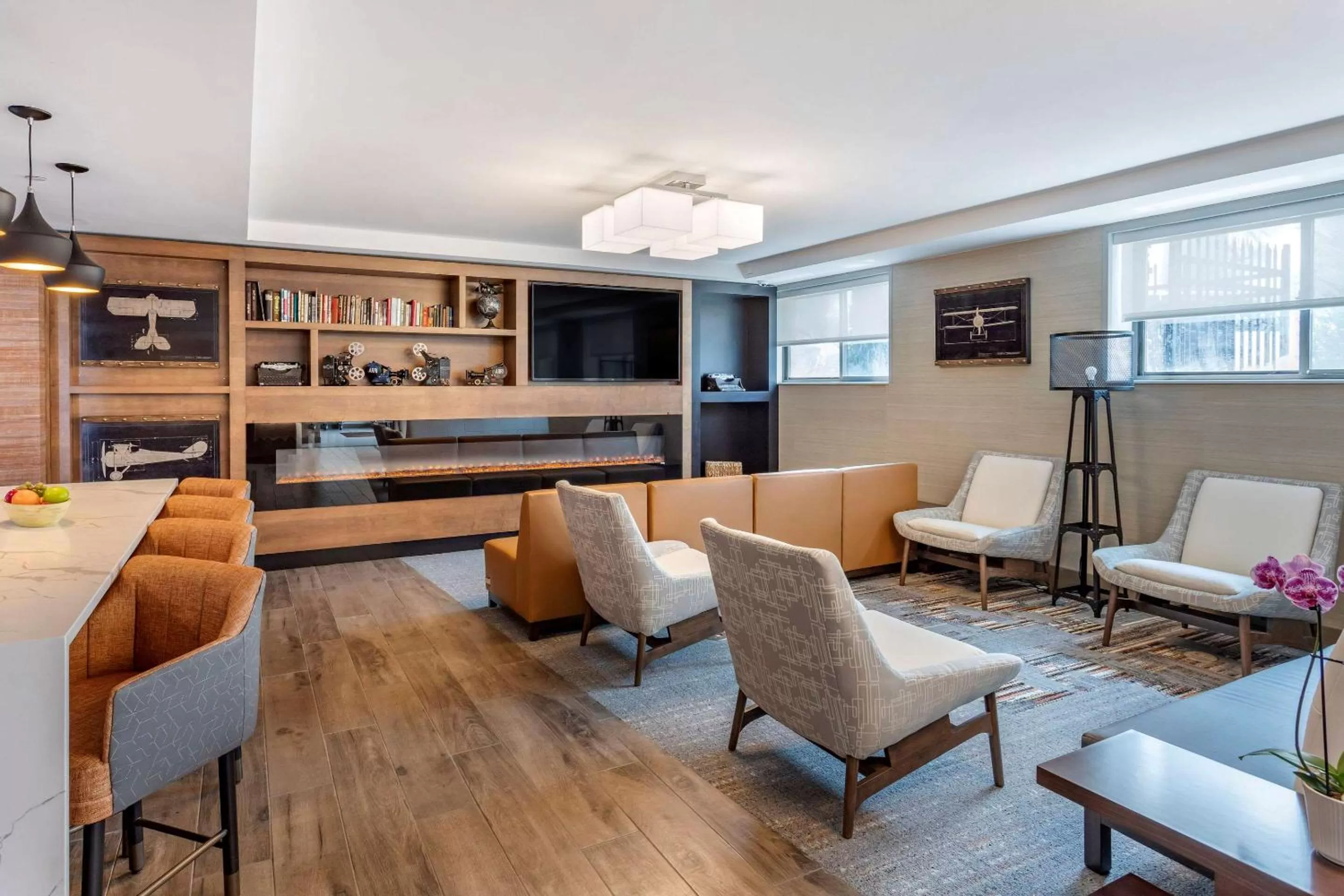 Lobby or reception in Comfort Inn JFK Airport