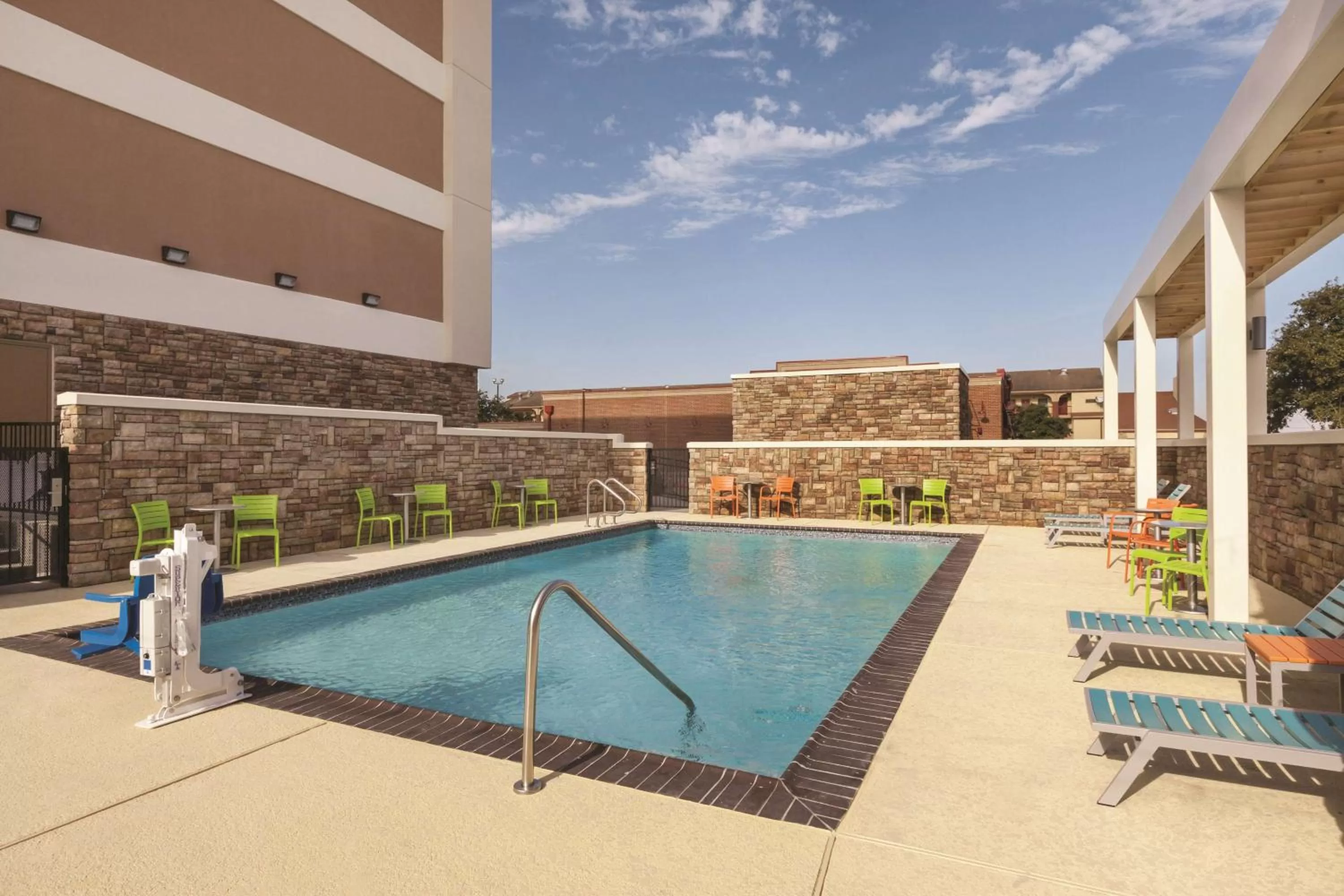 Pool view in Home2 Suites by Hilton College Station