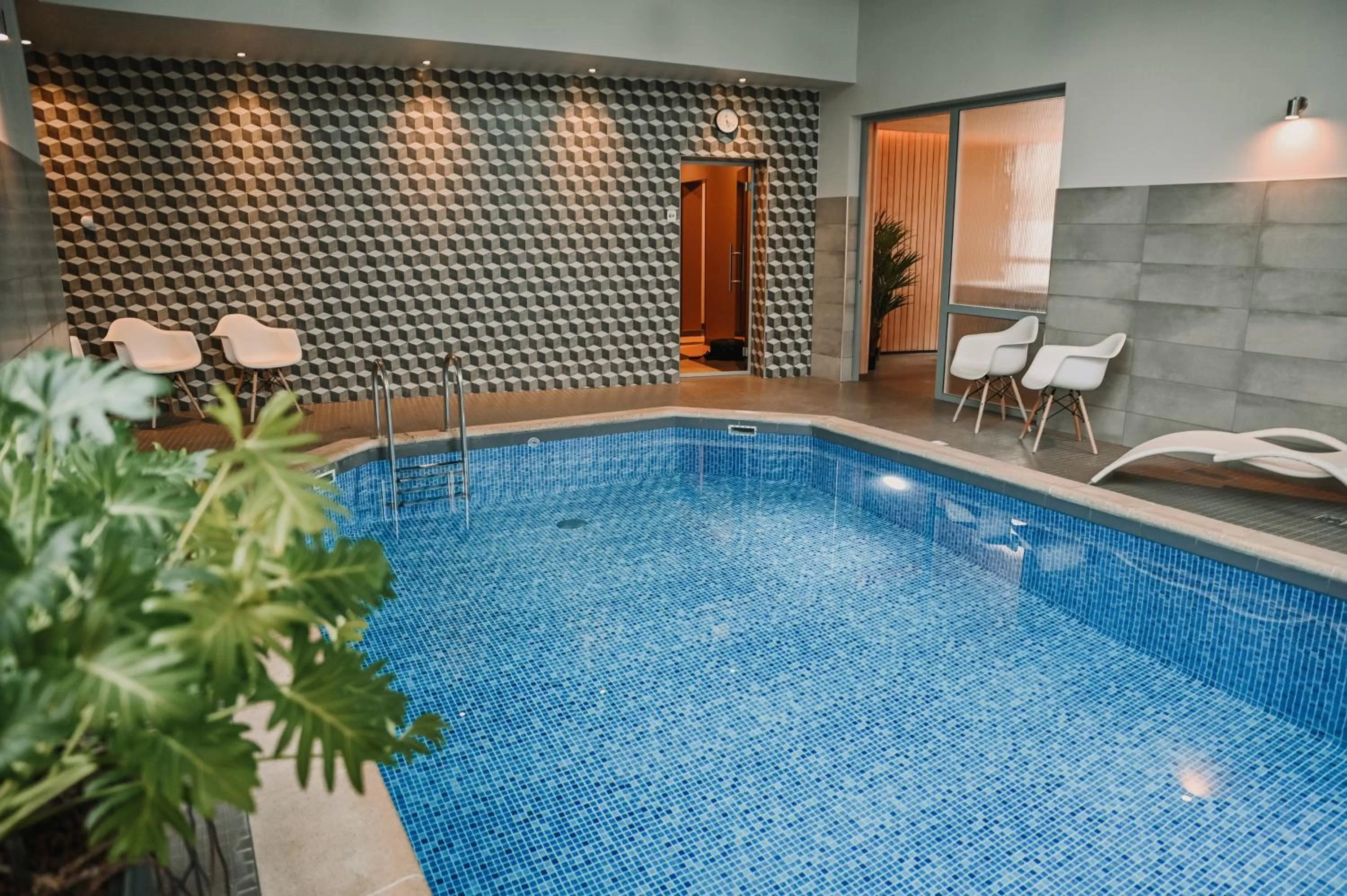 Swimming pool in Hotel Sigulda