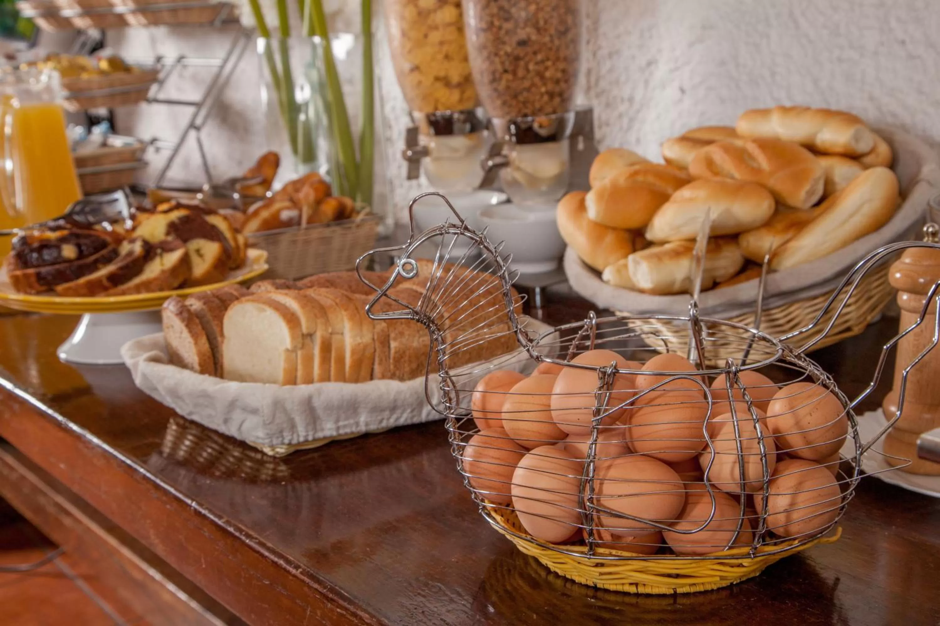 Food close-up in Hotel Colosseum