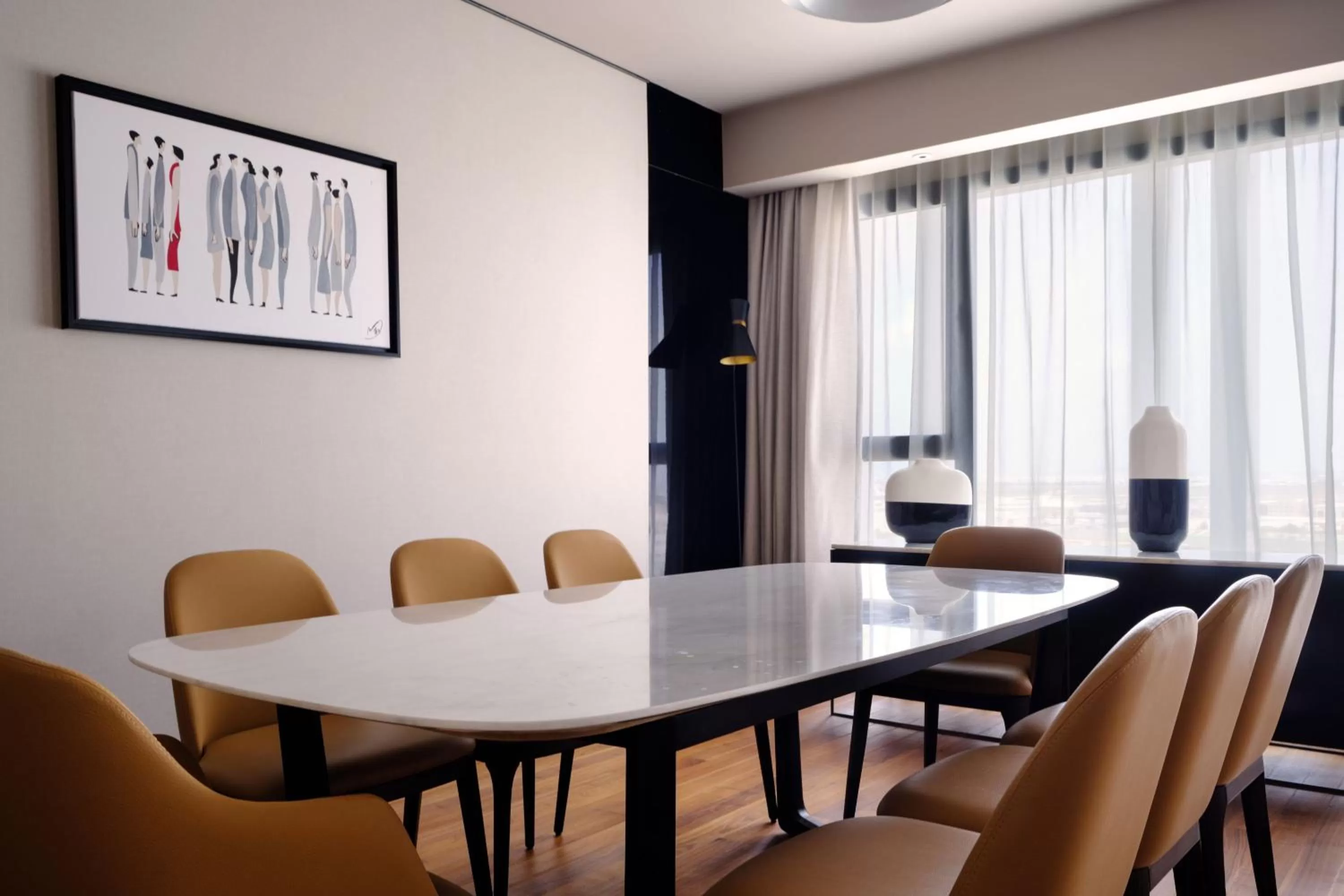 Photo of the whole room in Tunis Marriott Hotel