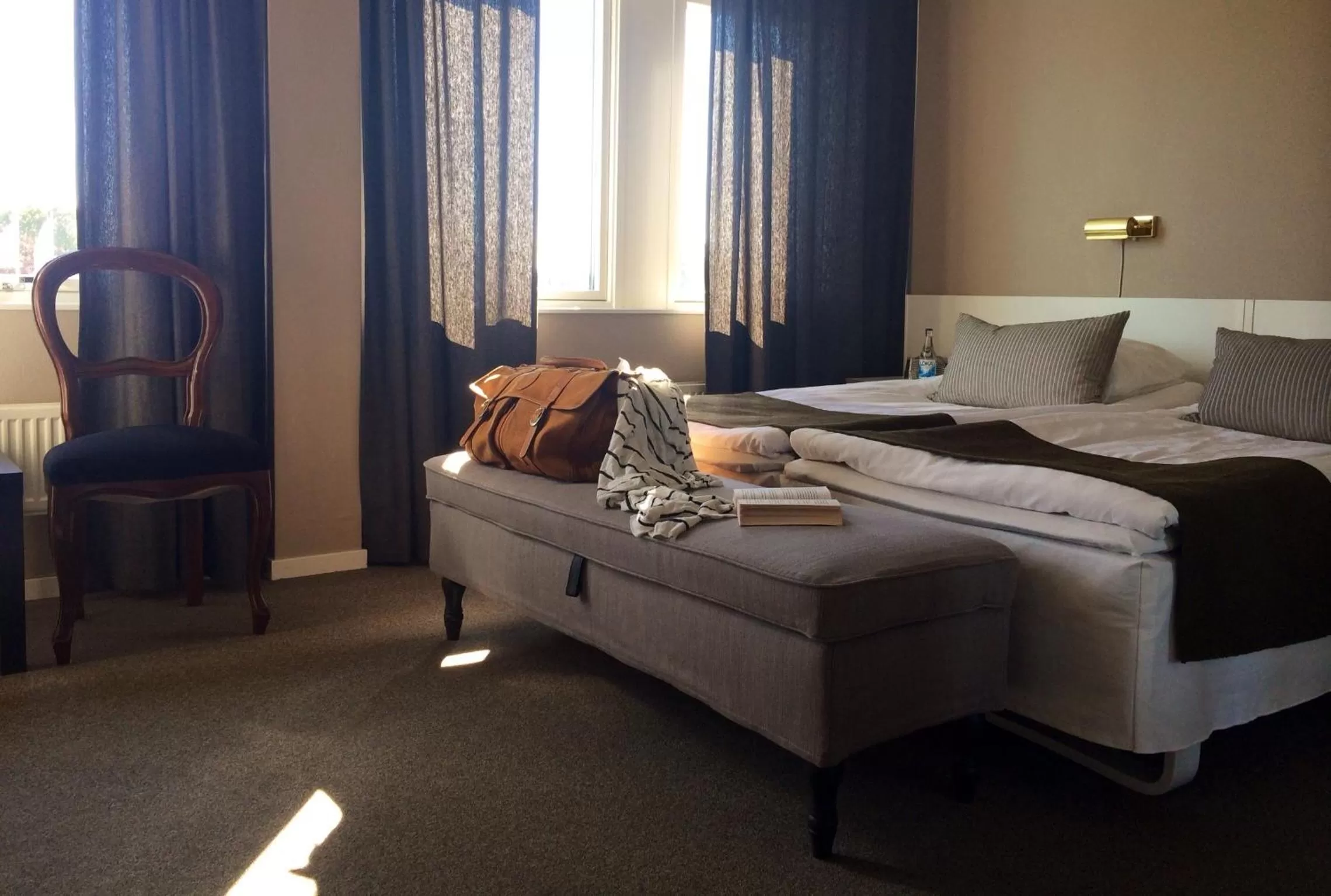 Bed in Hotell Garvaren