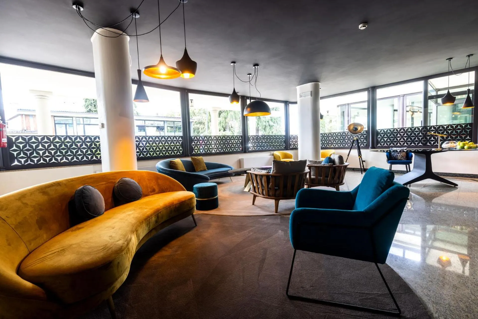 Lobby or reception in Mefuta Hotel