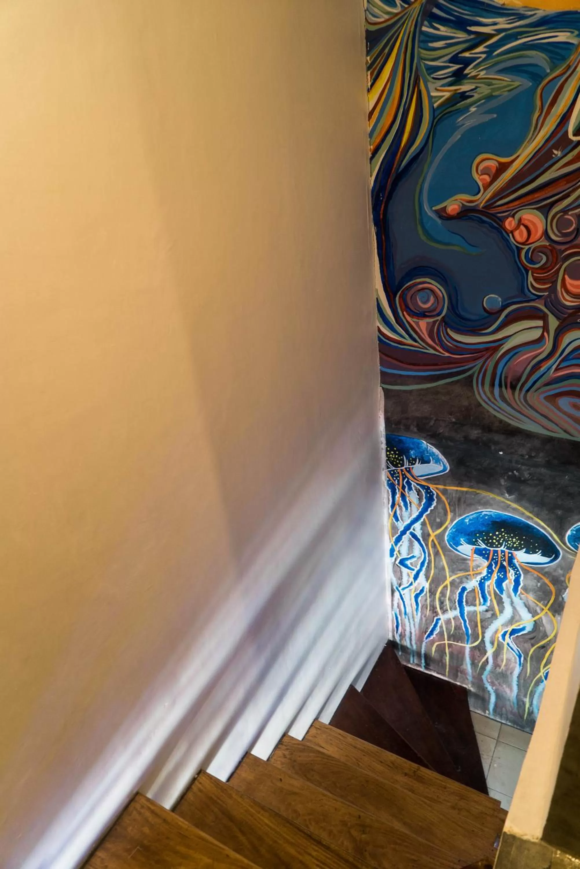 Bed in OKEANOS HOTEL