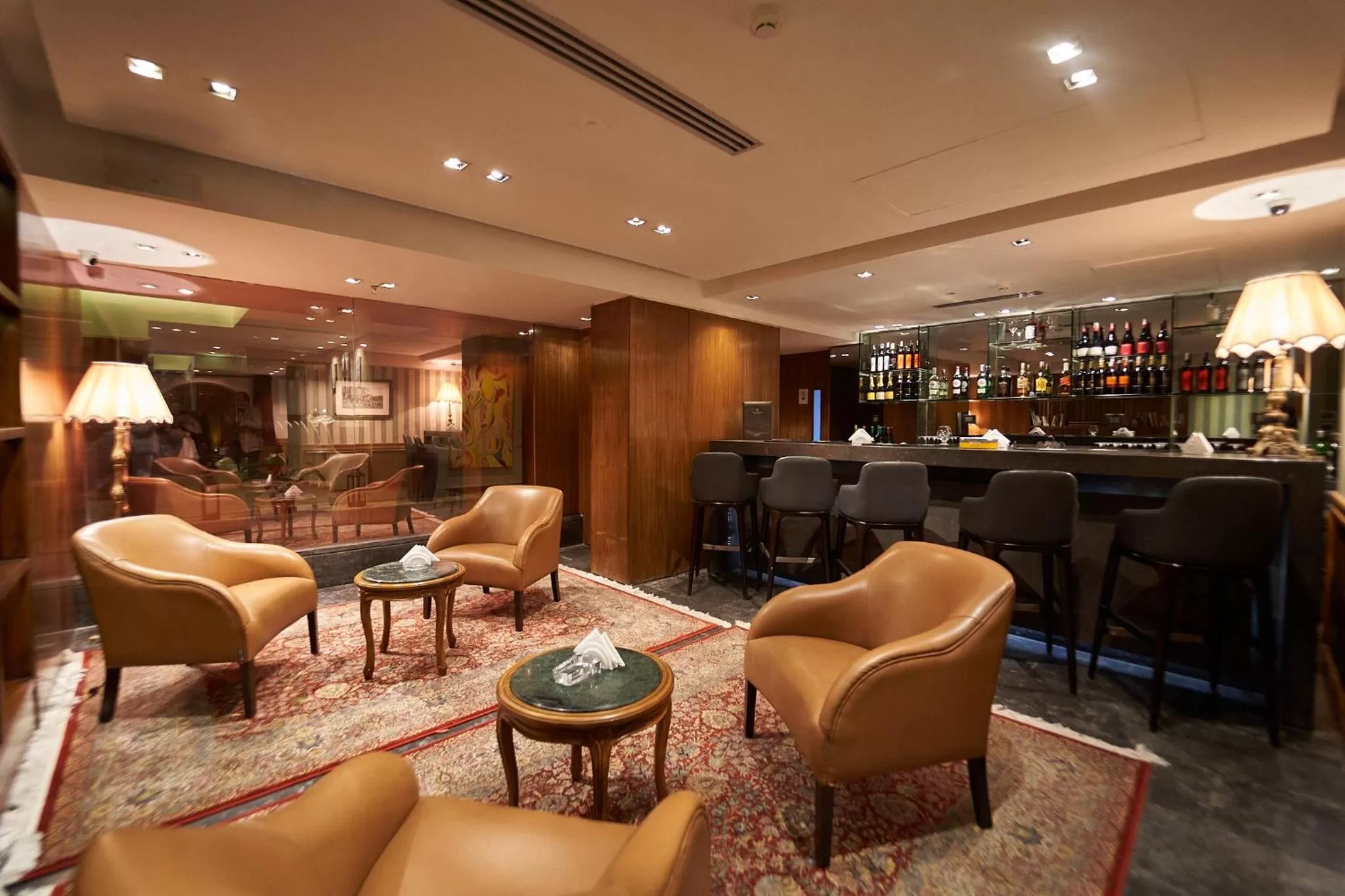 Lounge or bar in The President Hotel Cairo