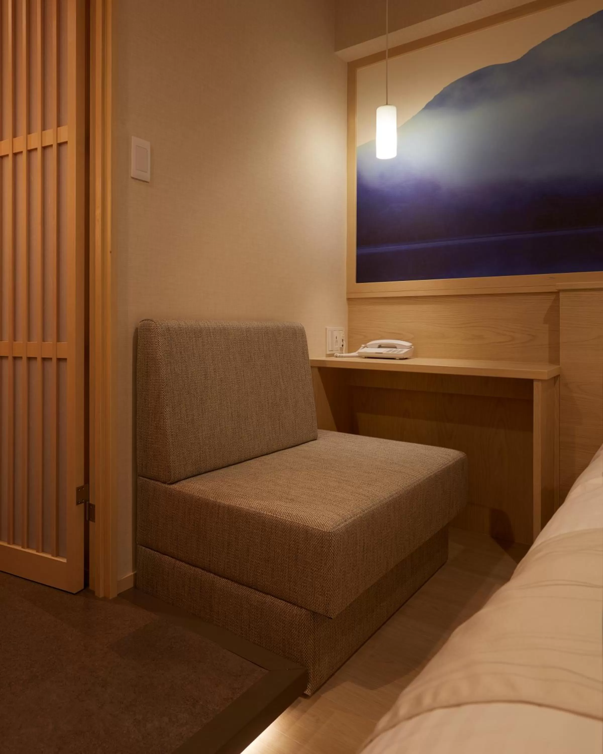 Bed in Sakura Sky Hotel