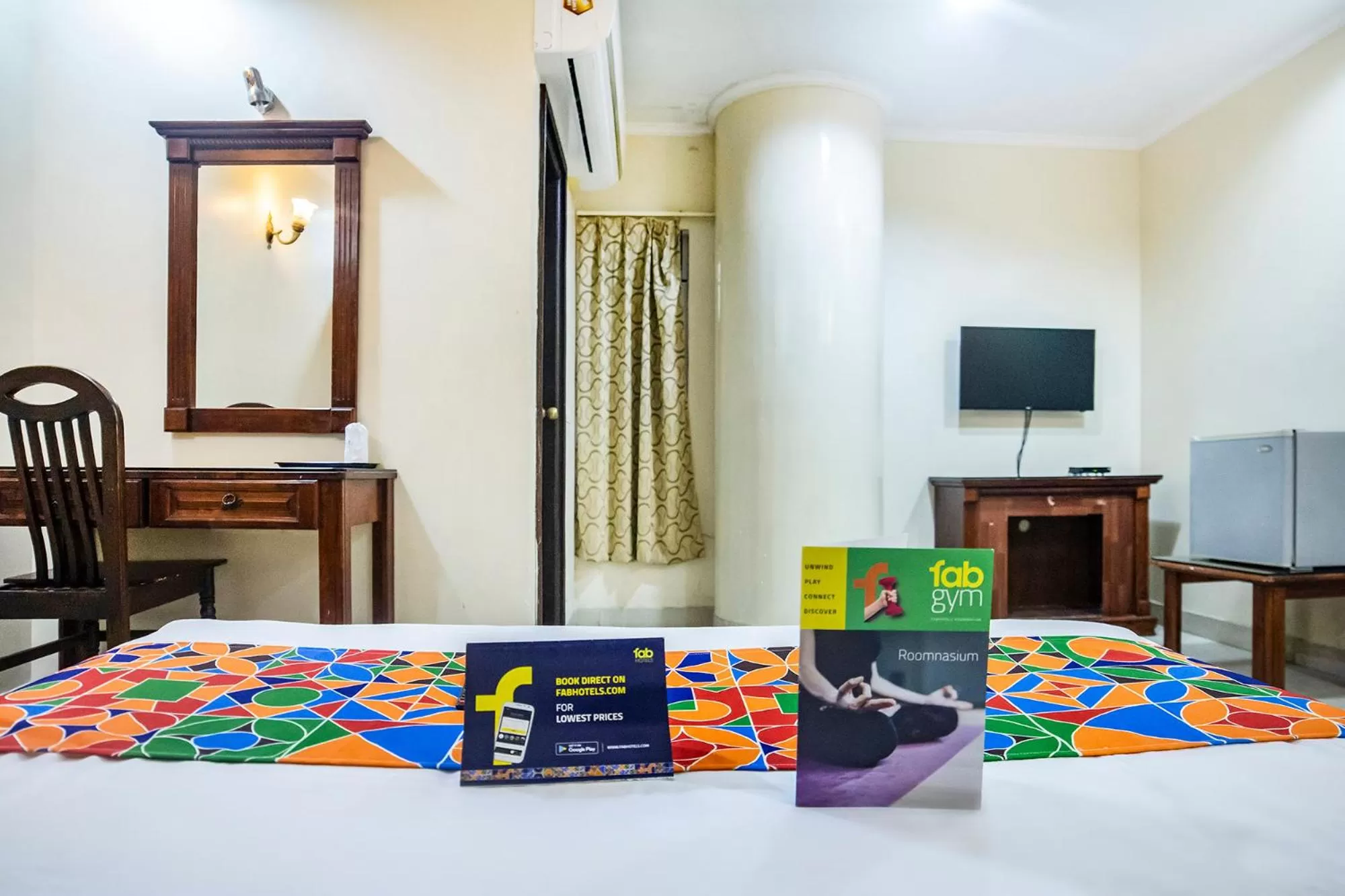 Bedroom, Bed in Fabhotel Blossoms Service Apartment - T Nagar