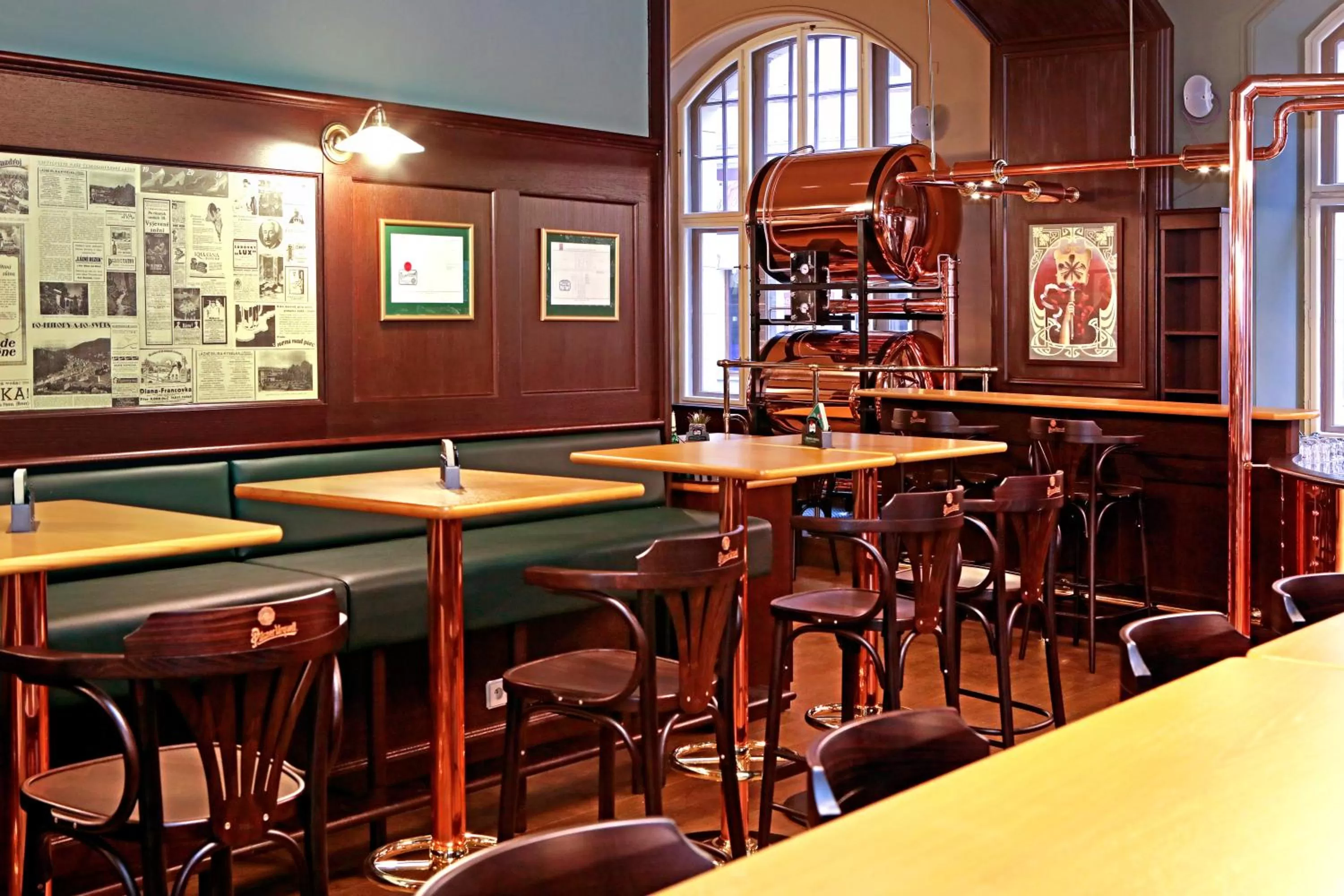 Restaurant/places to eat in Grandhotel Ambassador Národní Dům