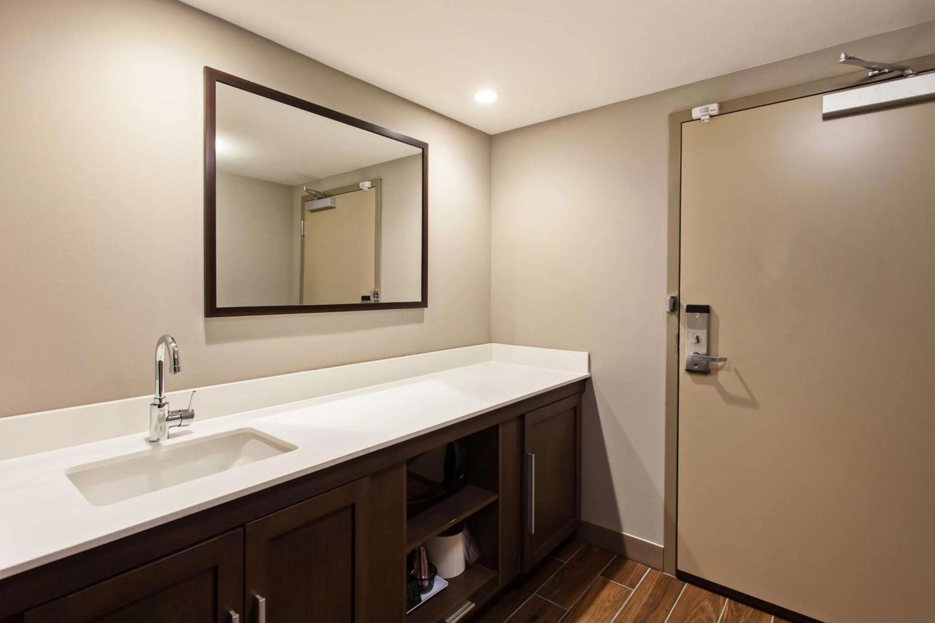 Kitchen or kitchenette in Hampton Inn & Suites Leavenworth