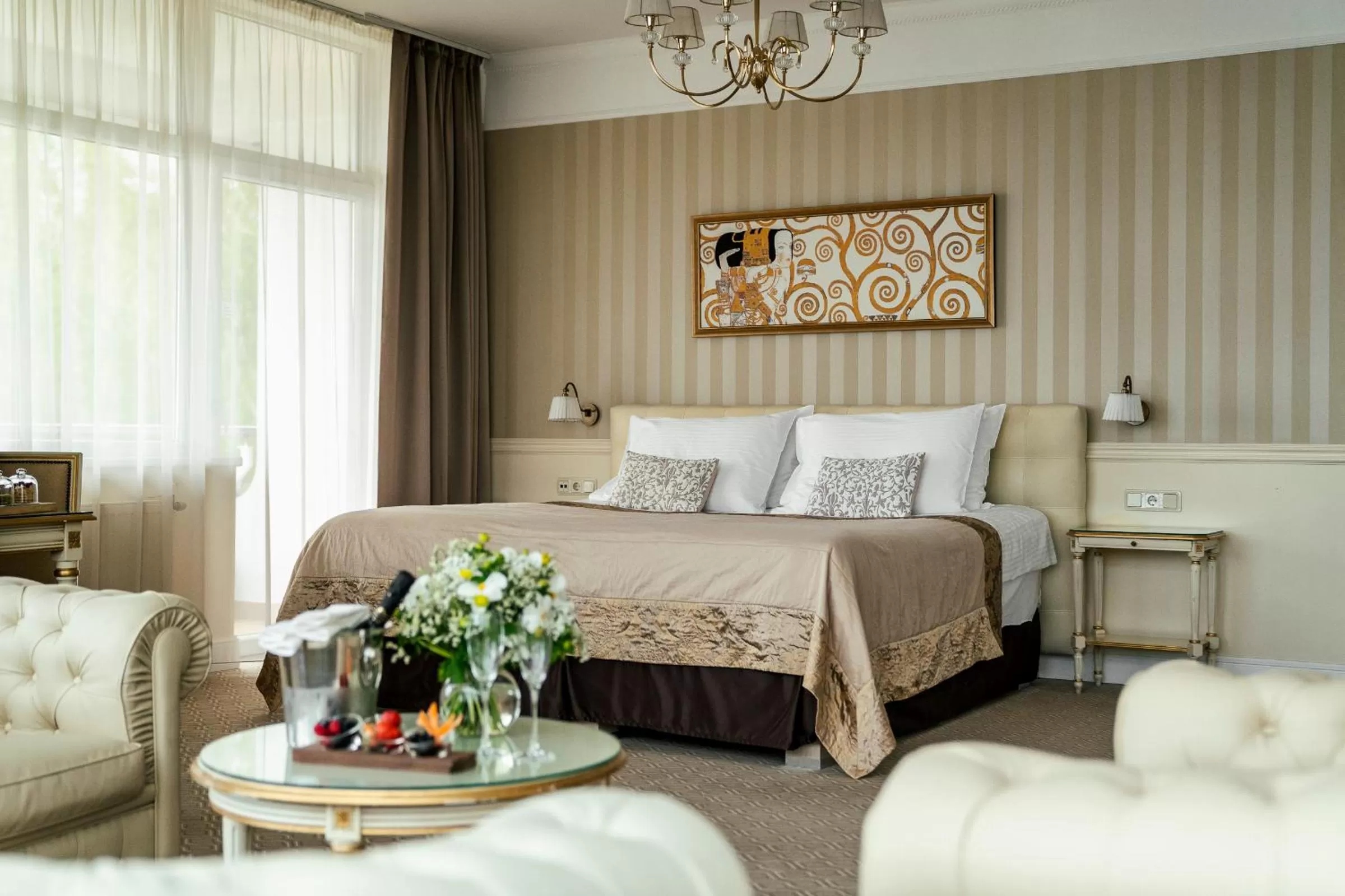 Bed in Baltic Beach Hotel & SPA