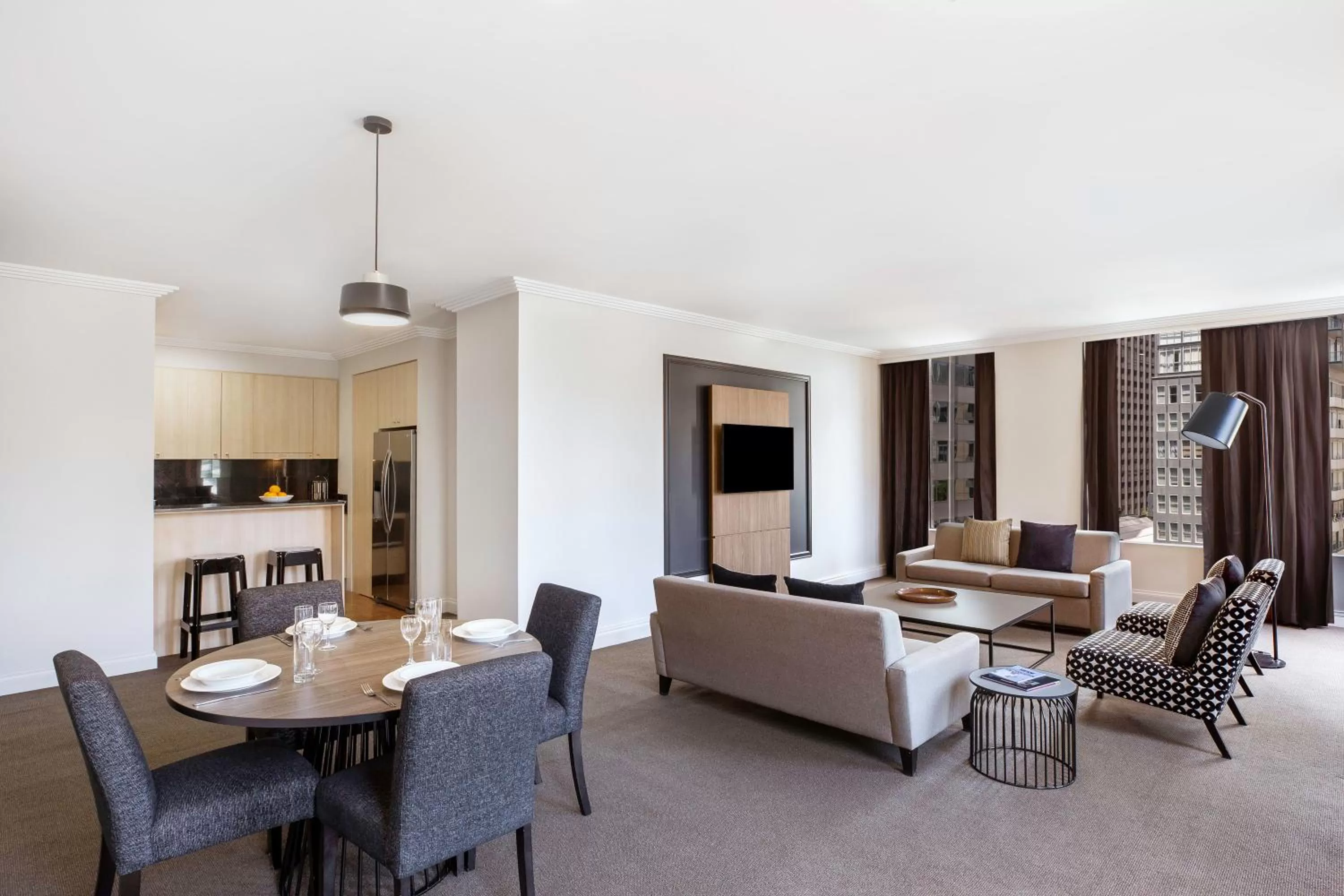 Kitchen or kitchenette in Mantra on Little Bourke Melbourne