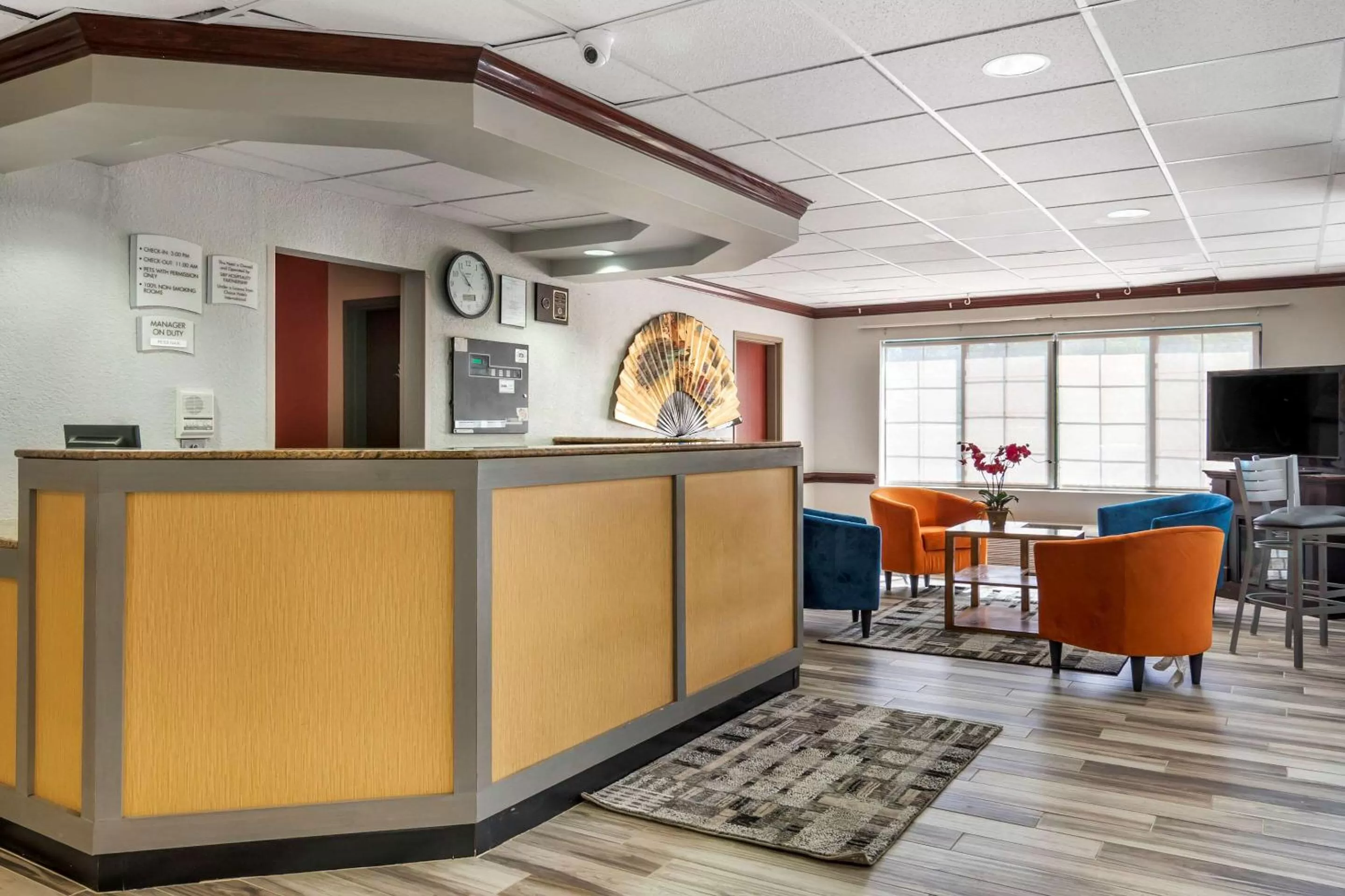 Lobby or reception in Quality Inn Overland Park Kansas City