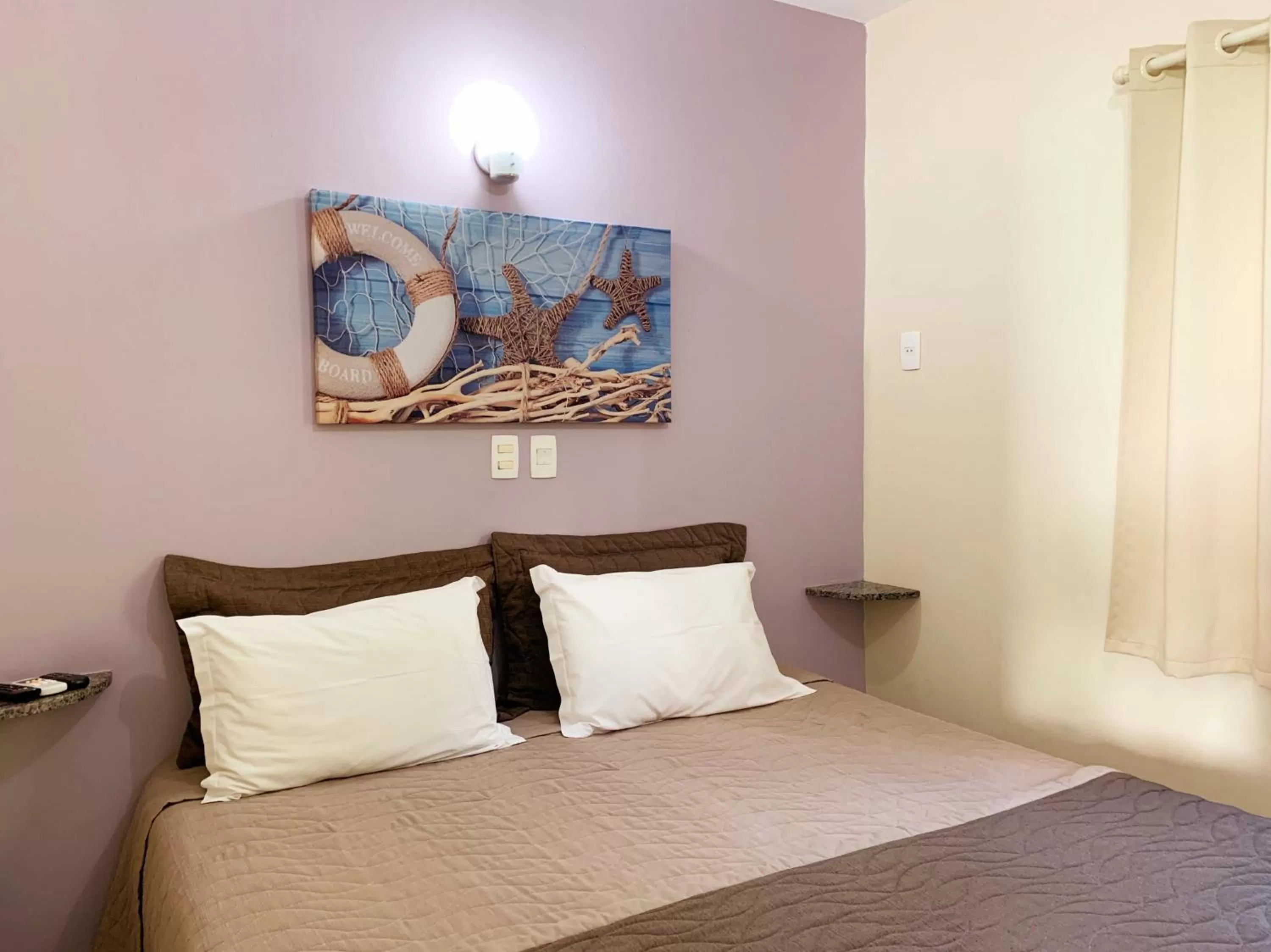 Bed in Pousada Mar Do Leste