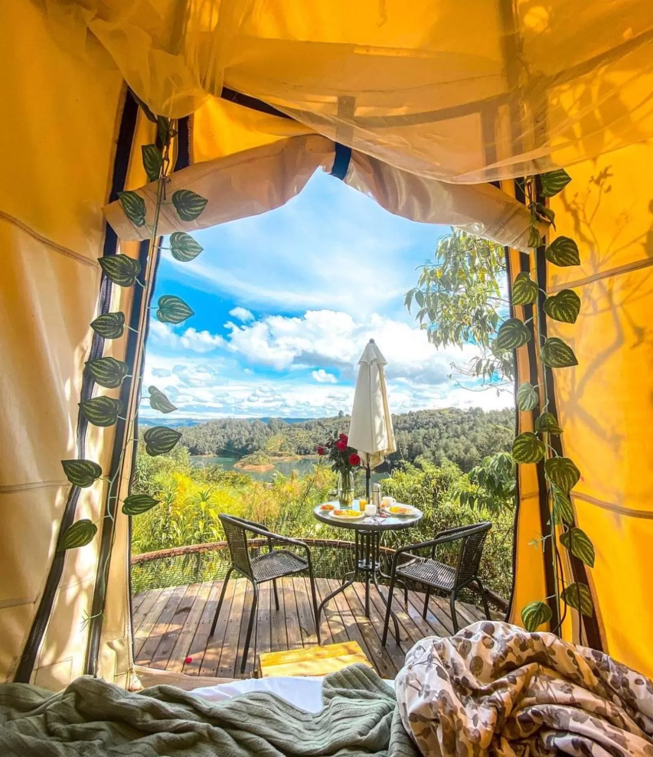 Natural landscape in Levit Glamping - Hotel Guatapé Peñol