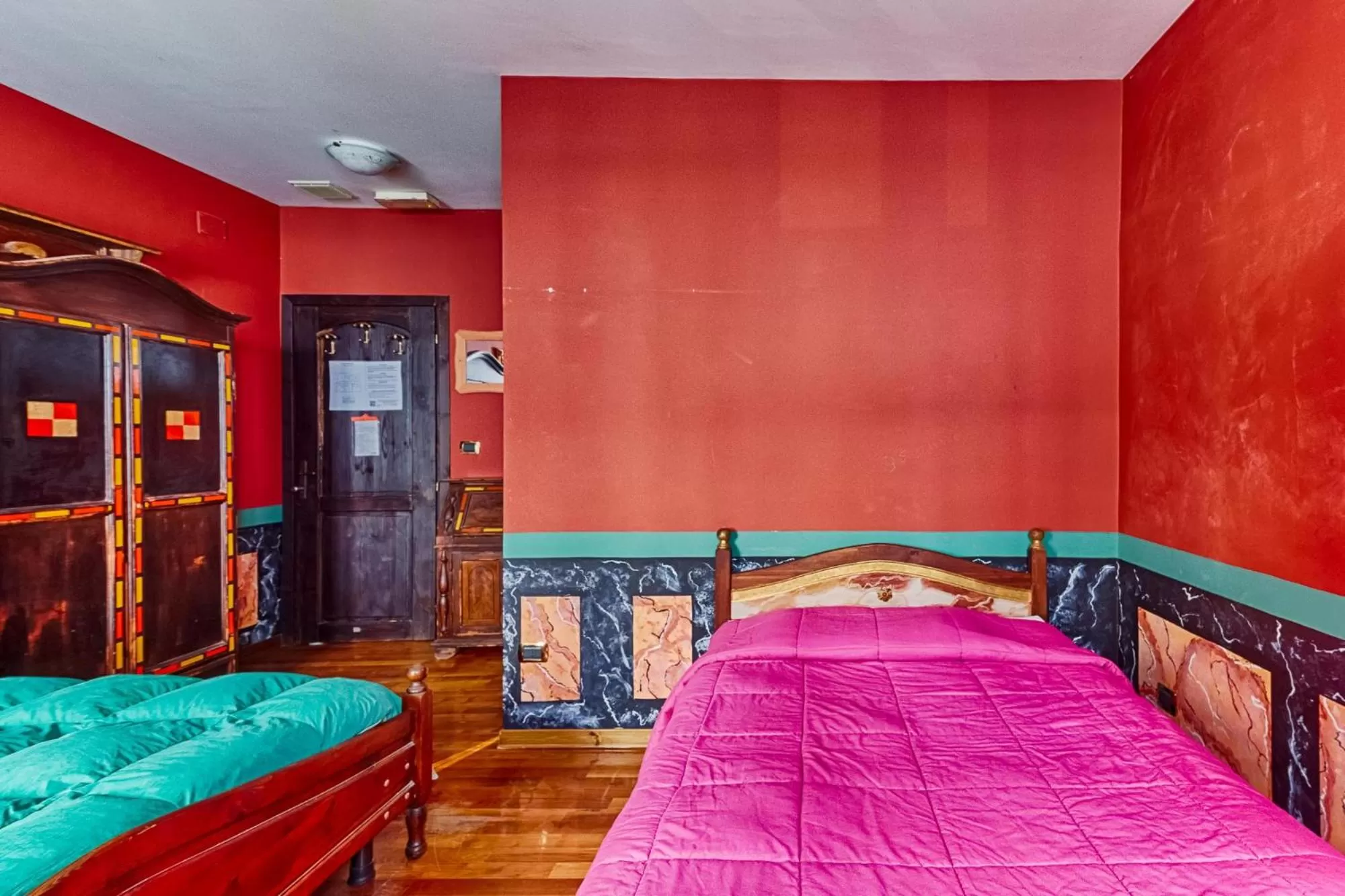 Bed in Hotel Portacavana