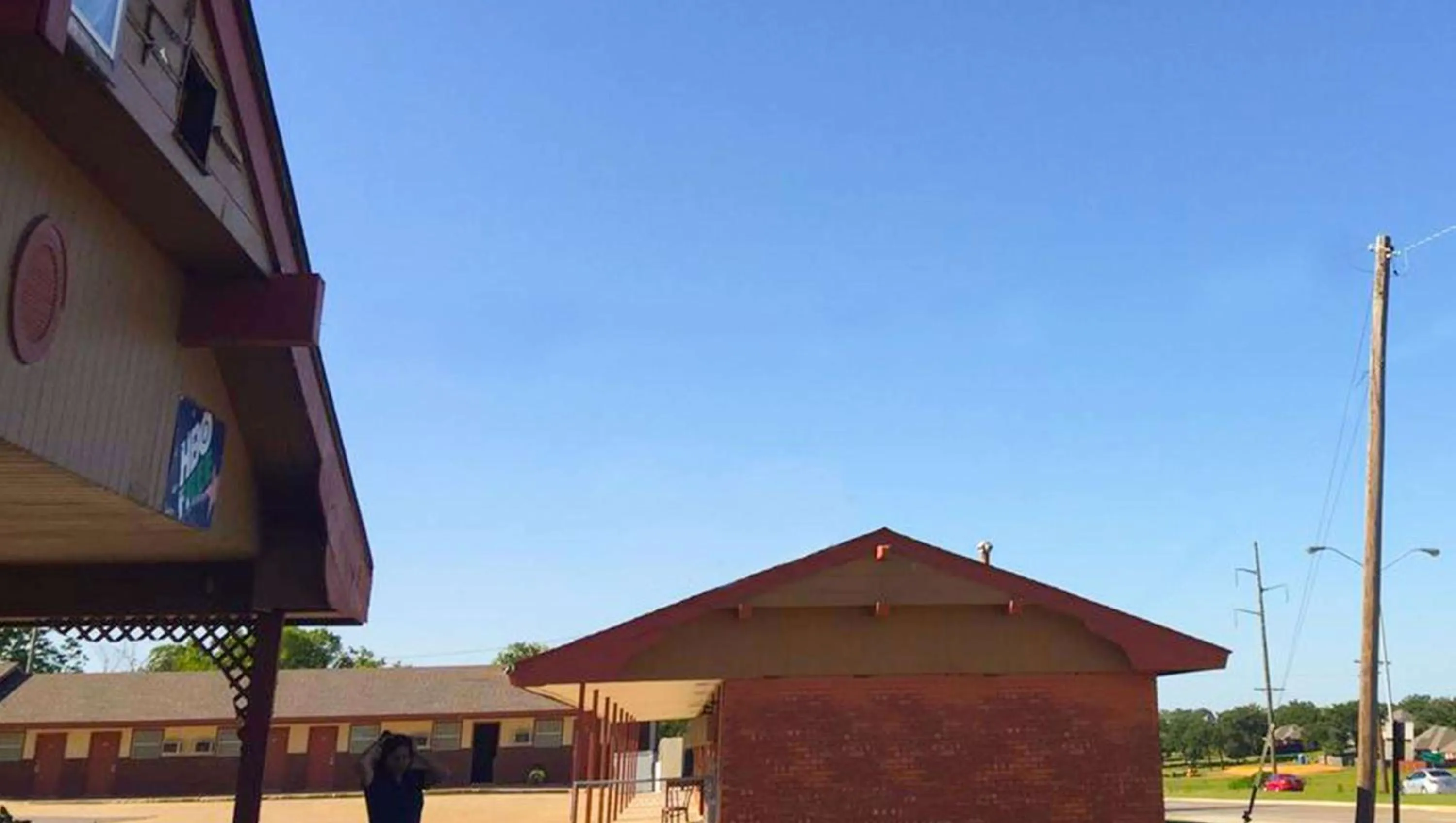 Property building in Budget Inn Ardmore OK