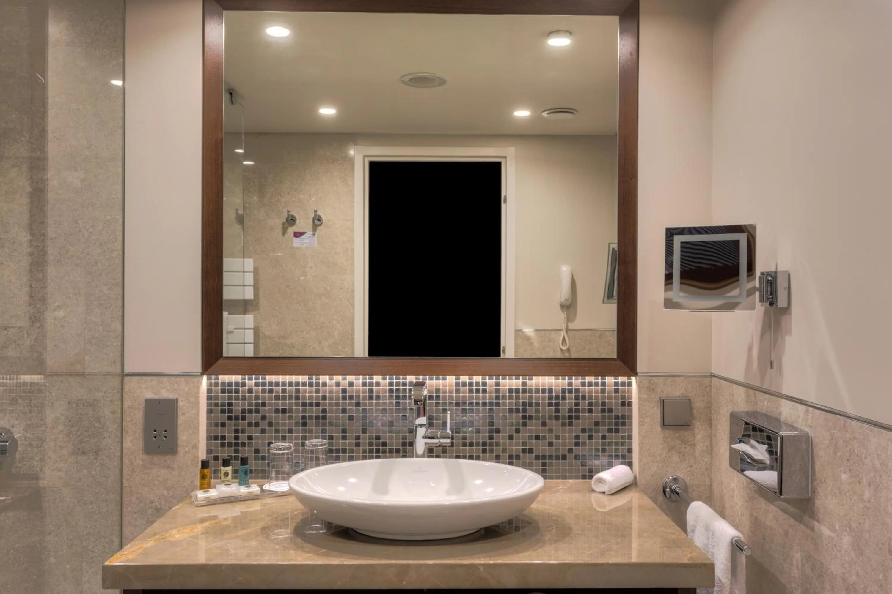 Bathroom in Crowne Plaza Bucharest by IHG