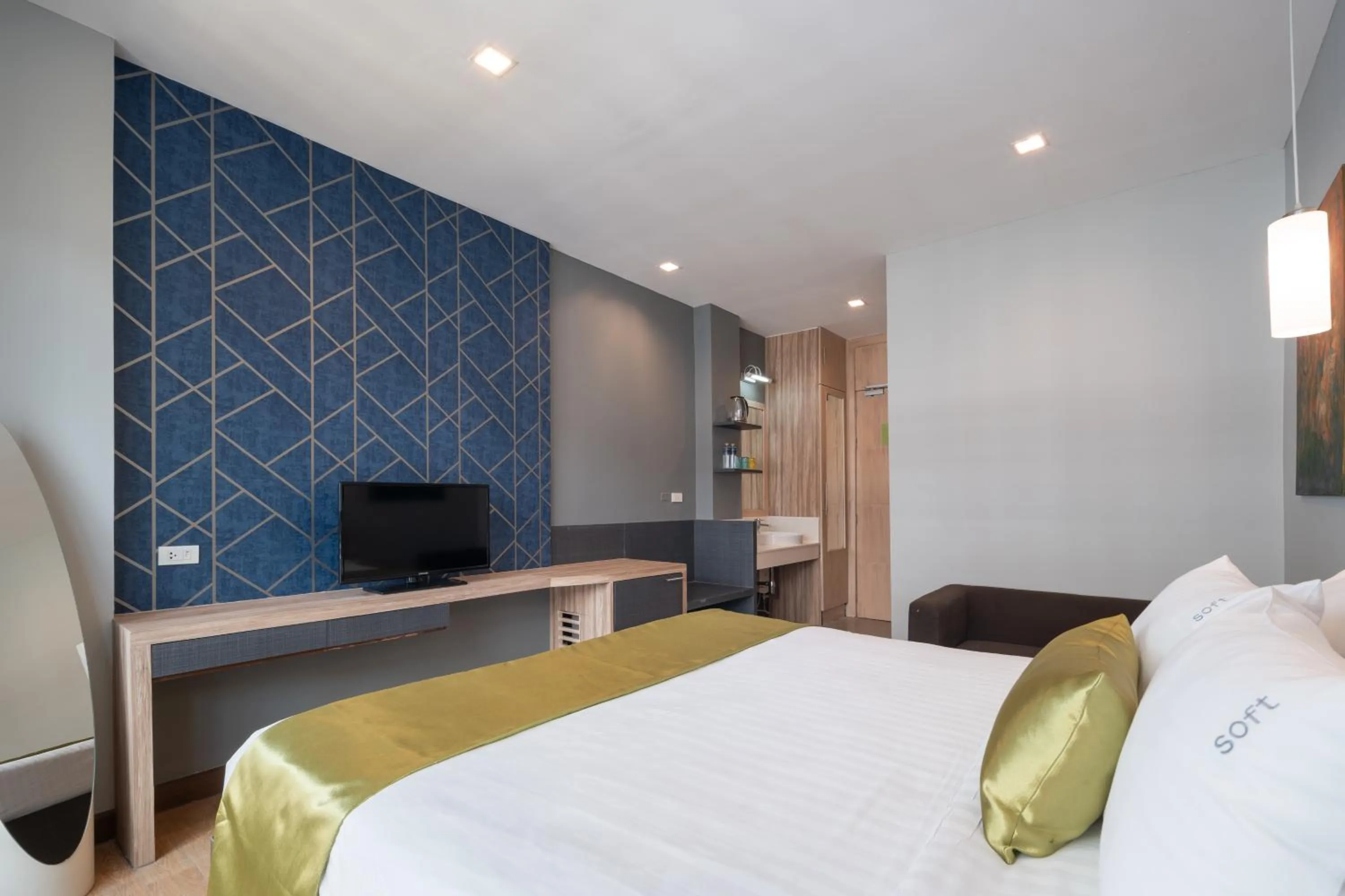 Bed in iCheck inn Gems Center Silom