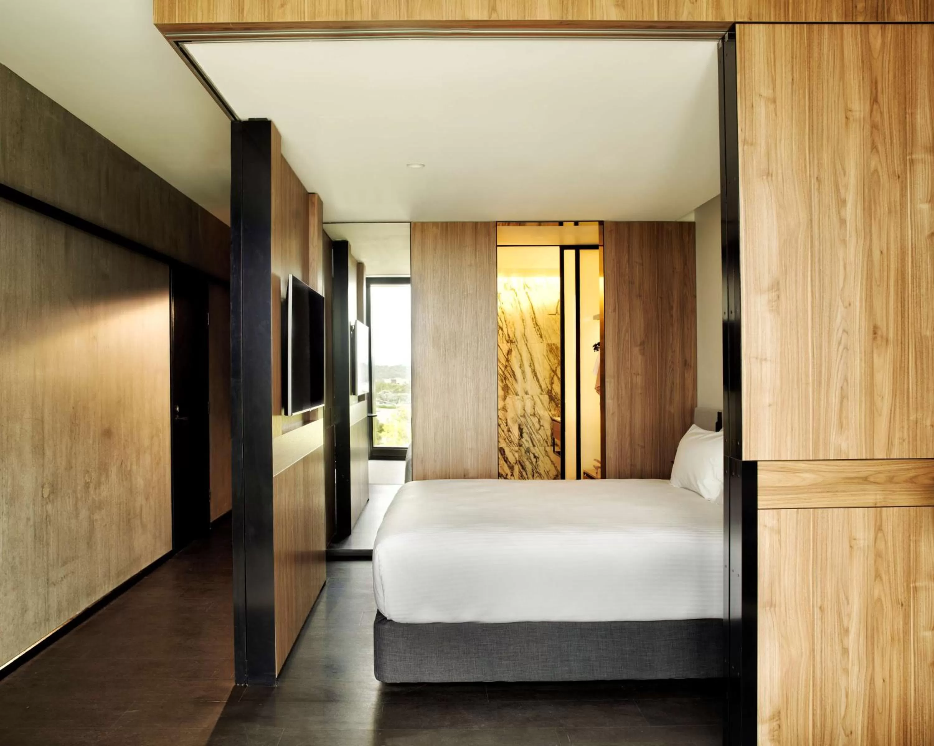 Bedroom, Bed in A by Adina Canberra