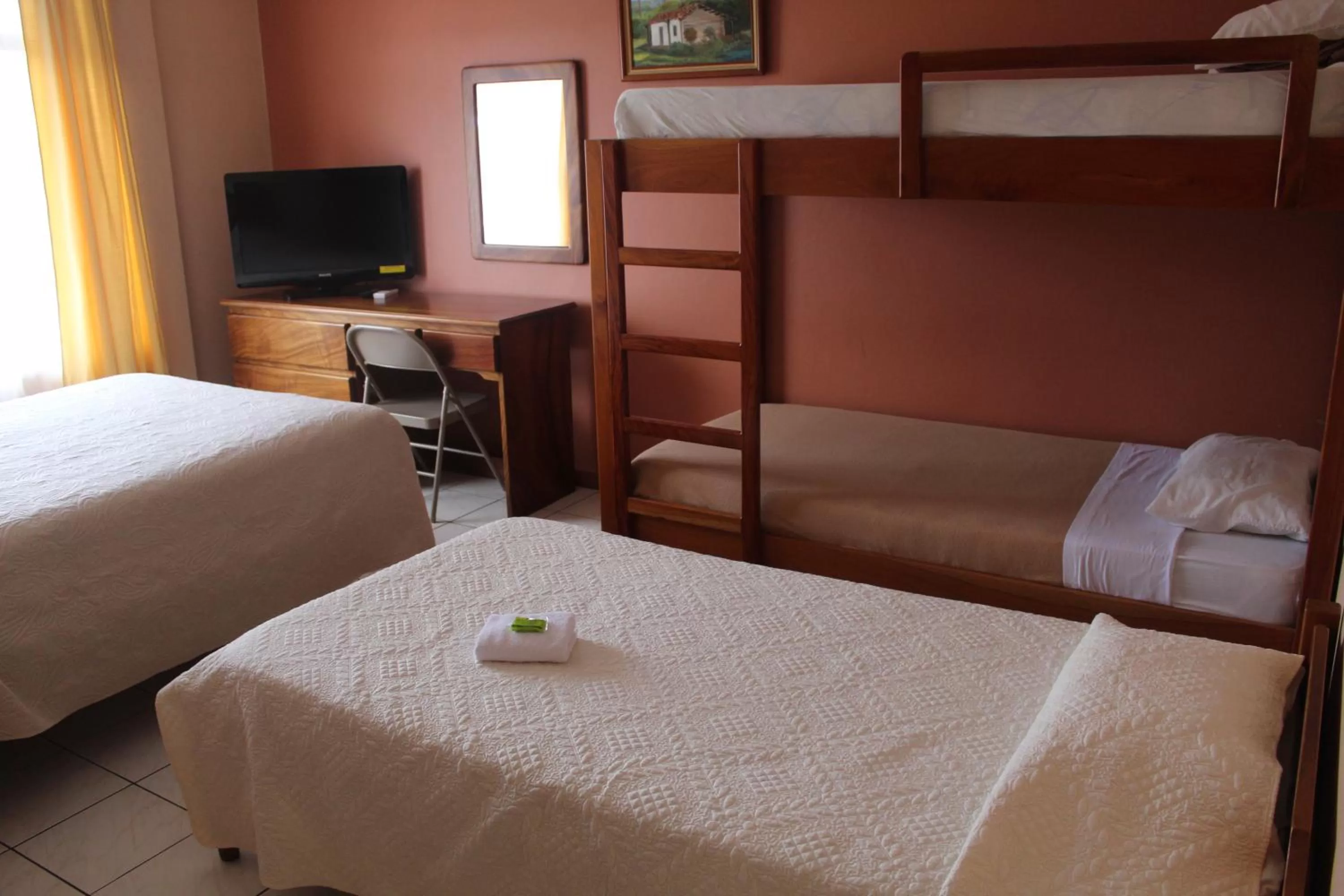 Bed in Hotel Guadalupe