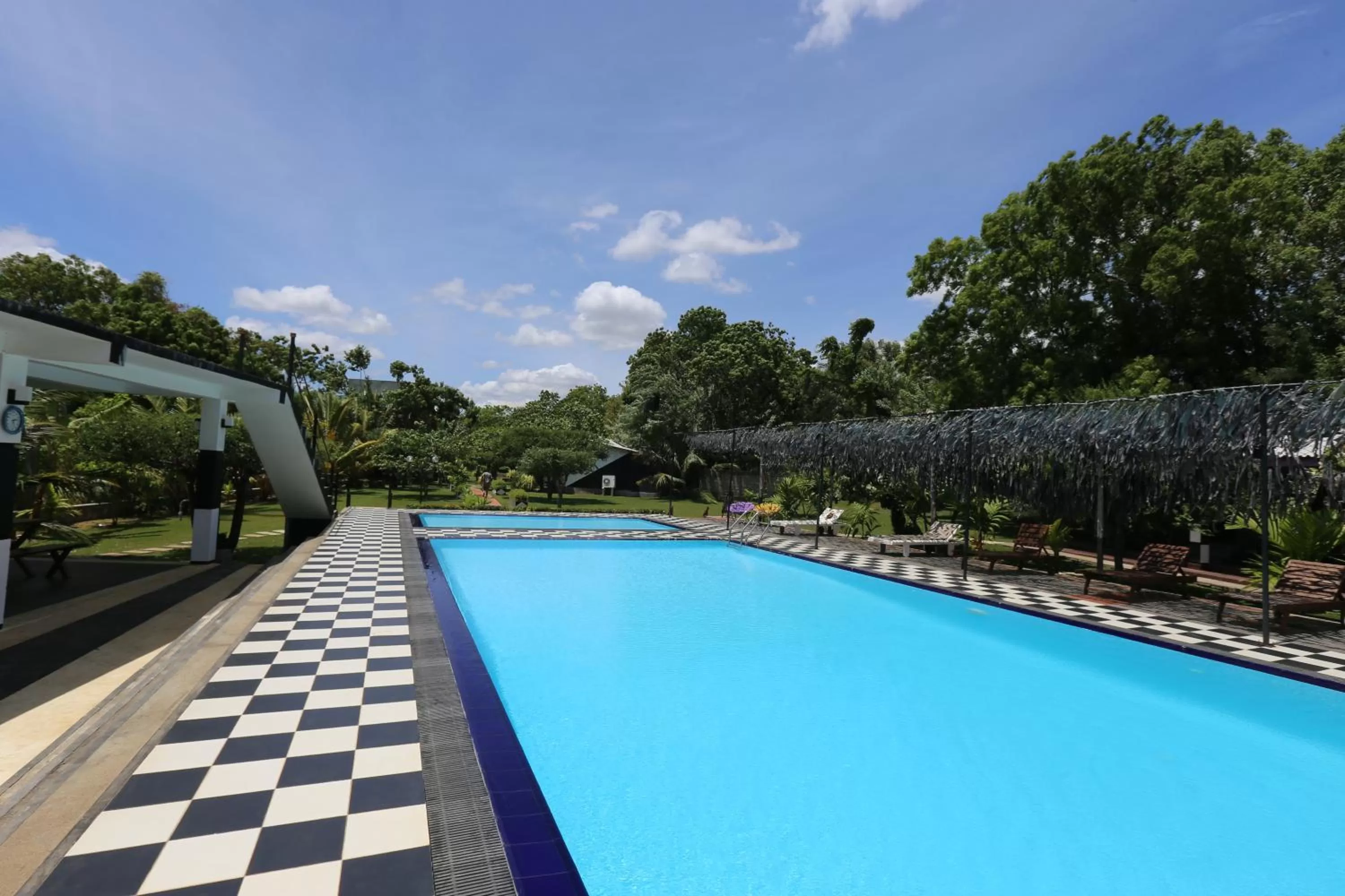 Pool view in Eco Hotel Black & White - Anuradhapura