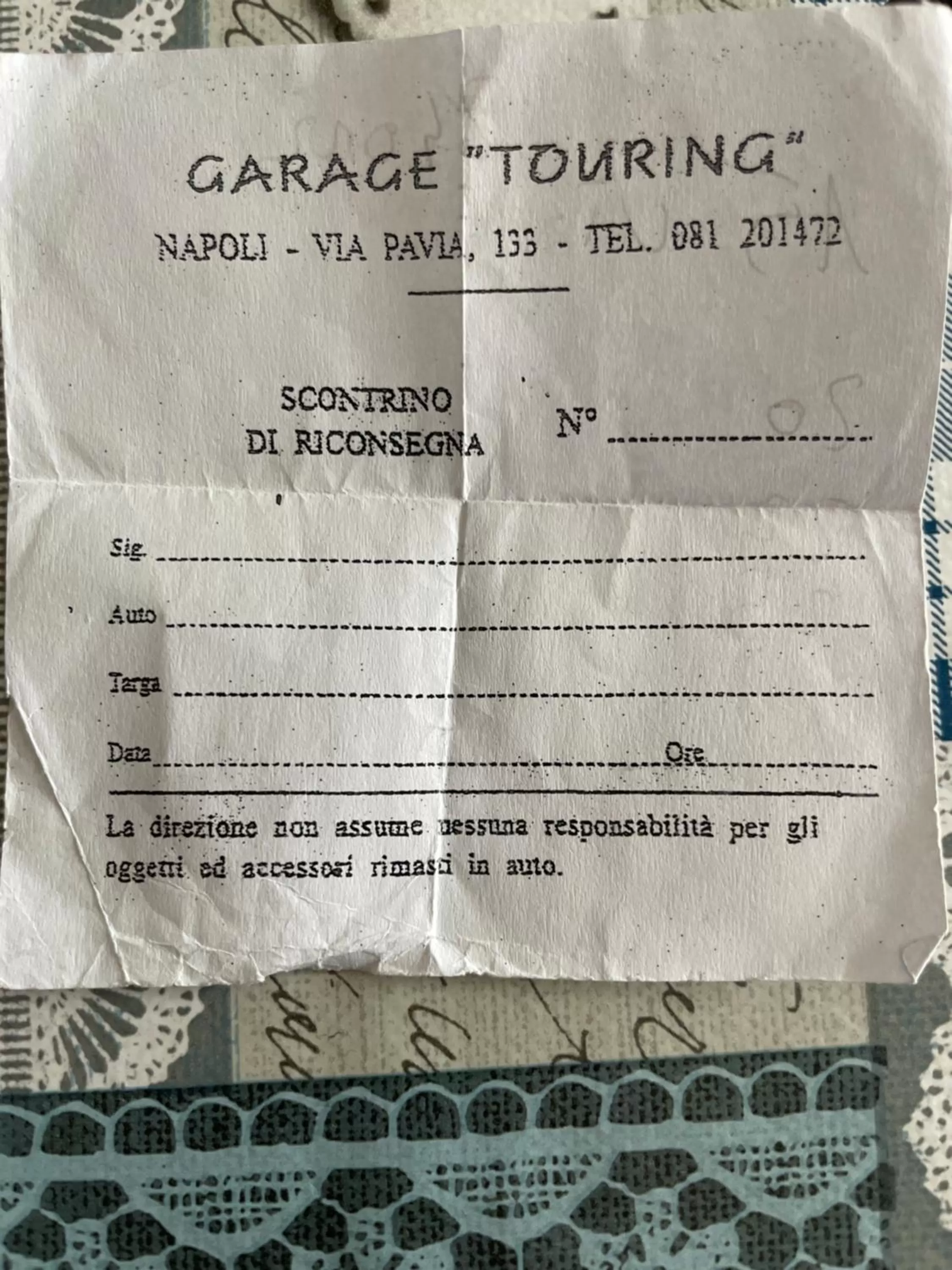 Parking in Lumacors House