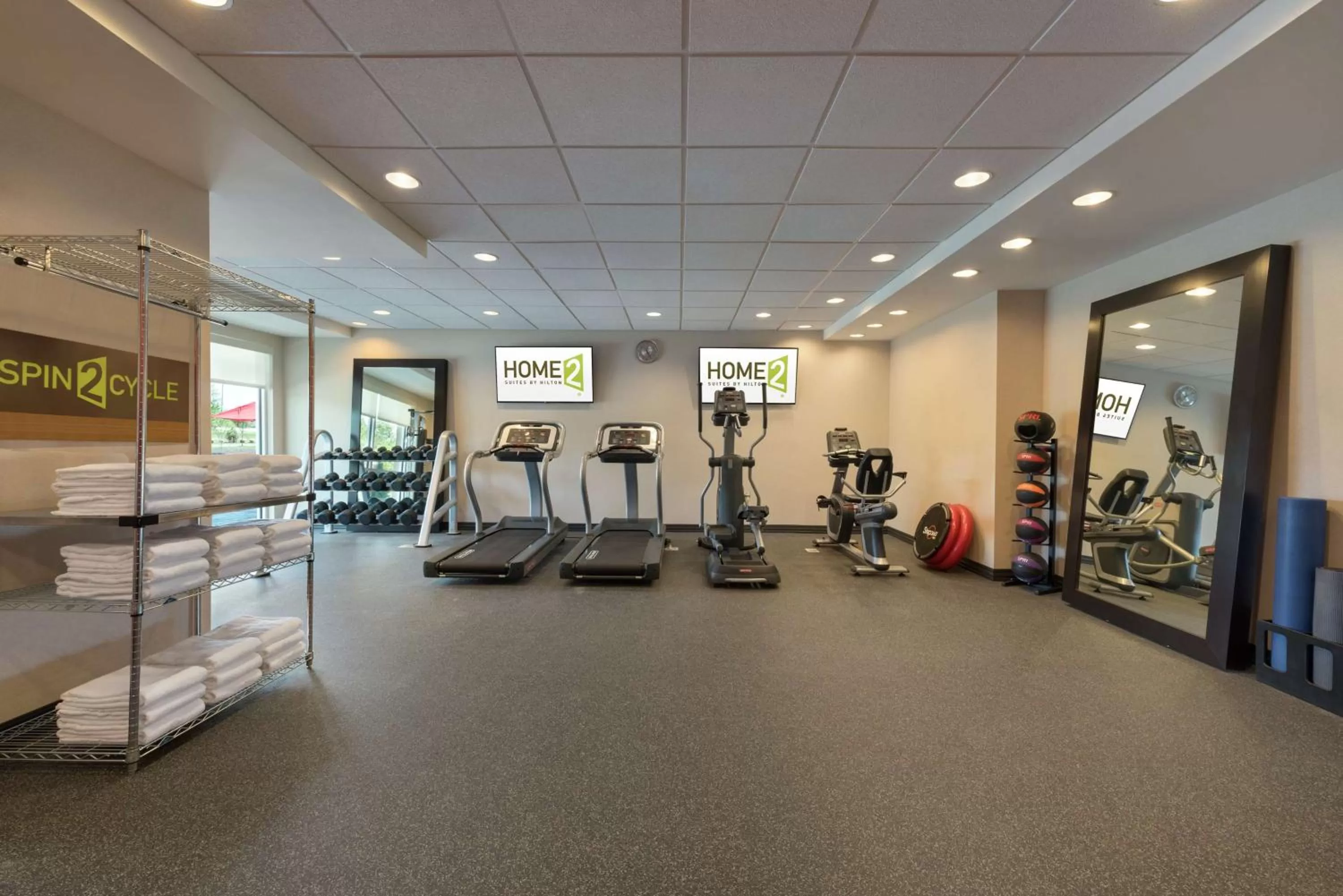 Fitness centre/facilities in Home2 Suites by Hilton Atlanta South/McDonough