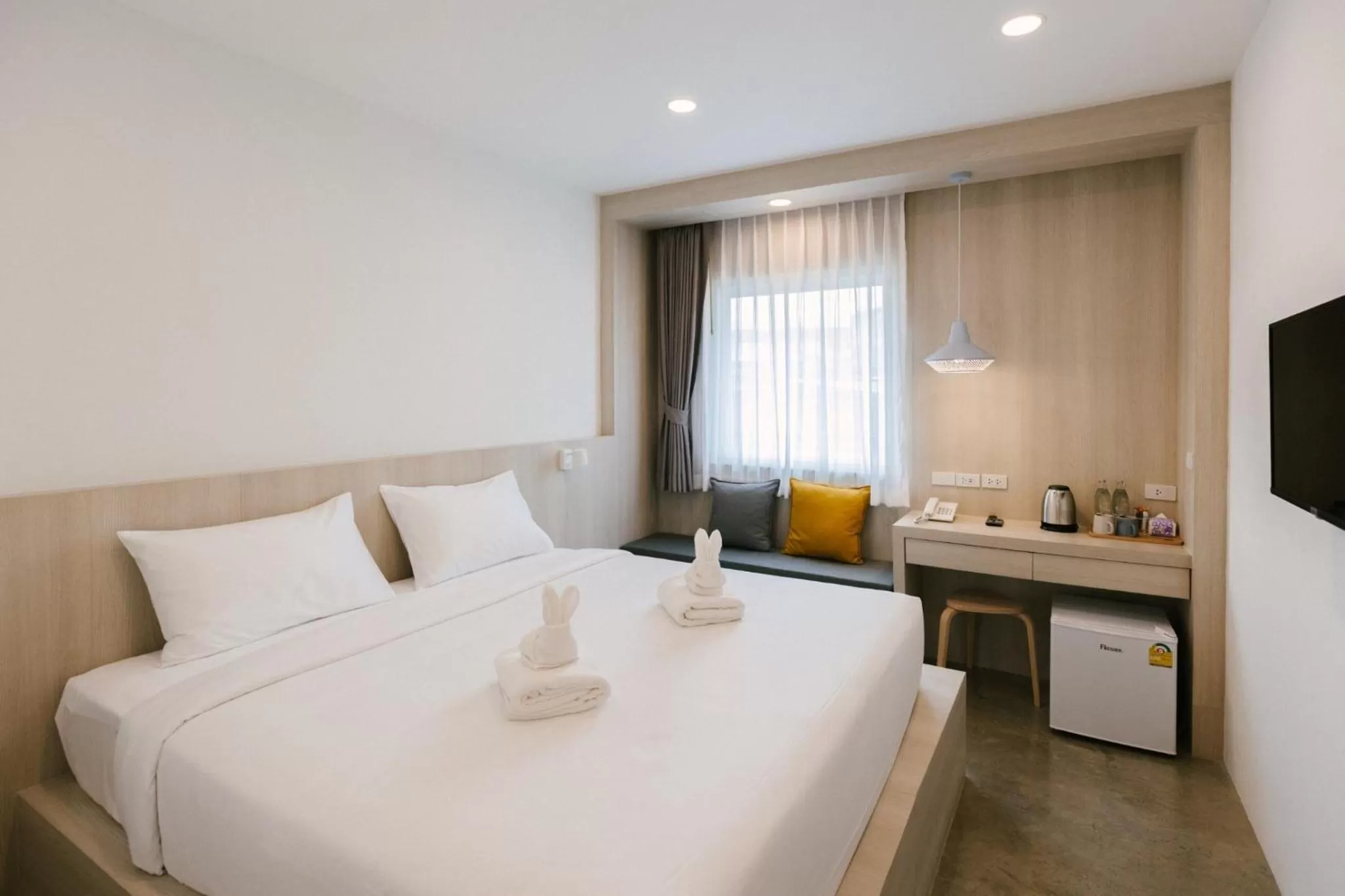 Bed in Nappiness Hotel