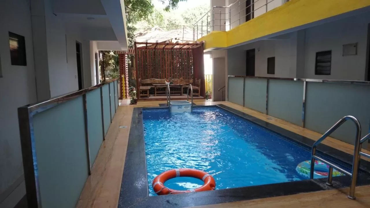Swimming pool in Hotel Arambol Arbour