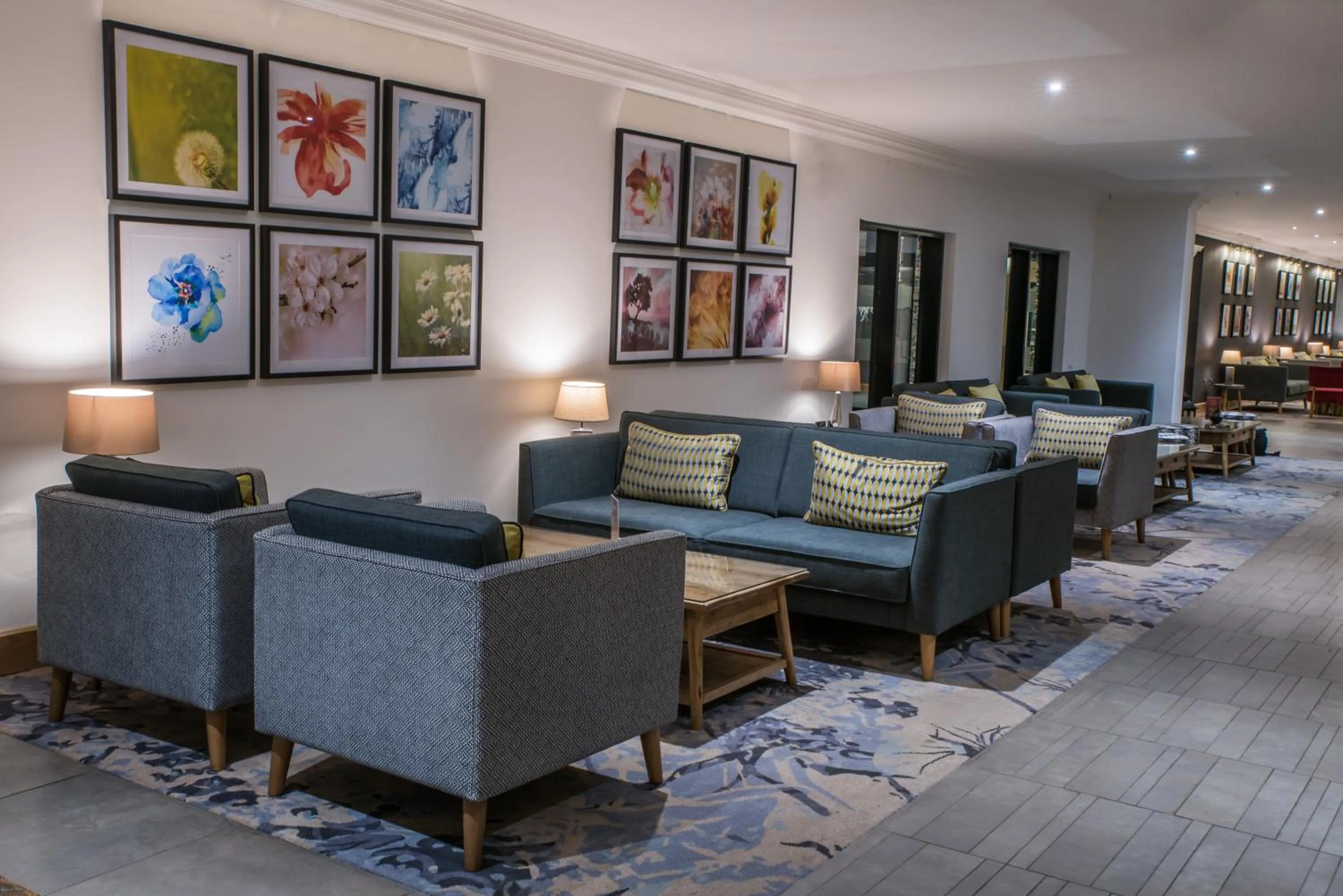 Seating area in Silverbirch Hotel