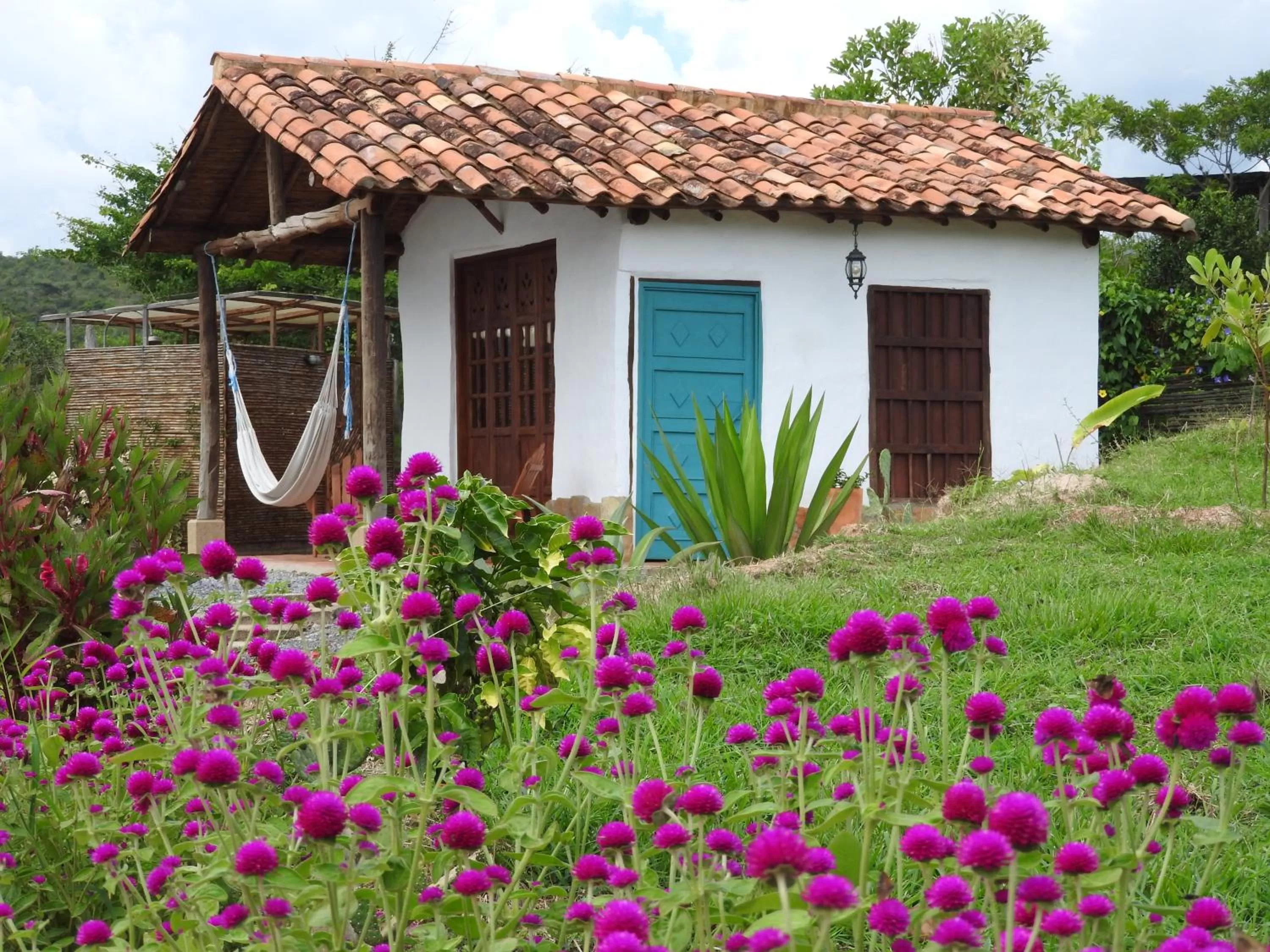 Garden view in Serrania del Viento