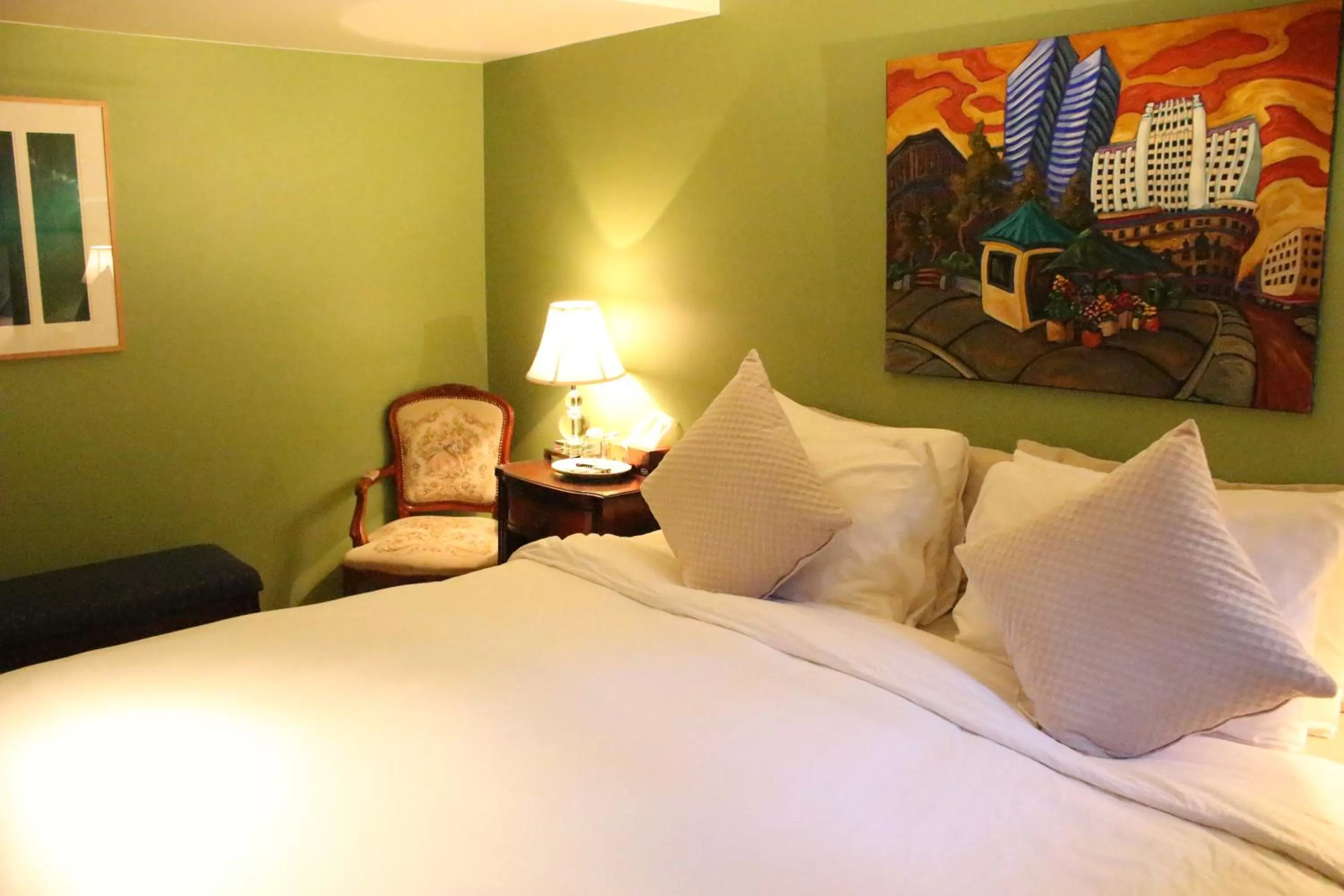 Bed in La Loggia Art B&B