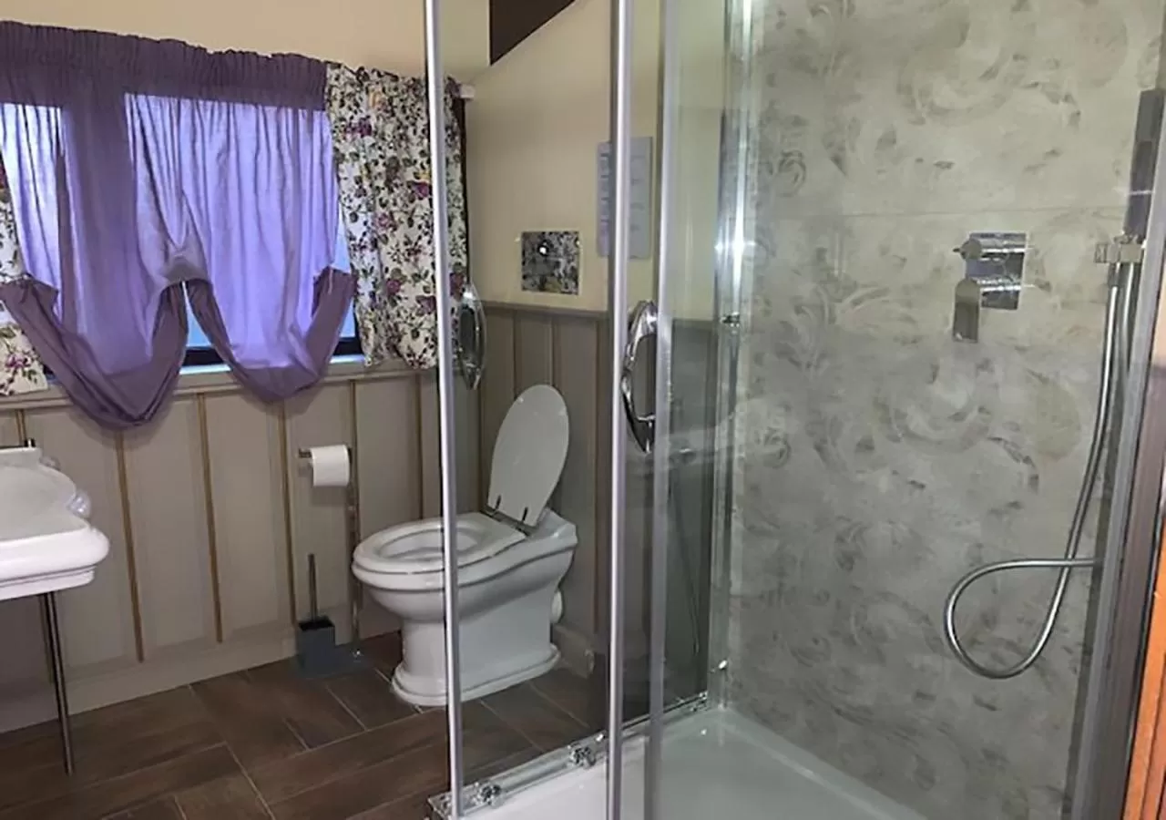 Bathroom in B&B Villa del Sole Relais