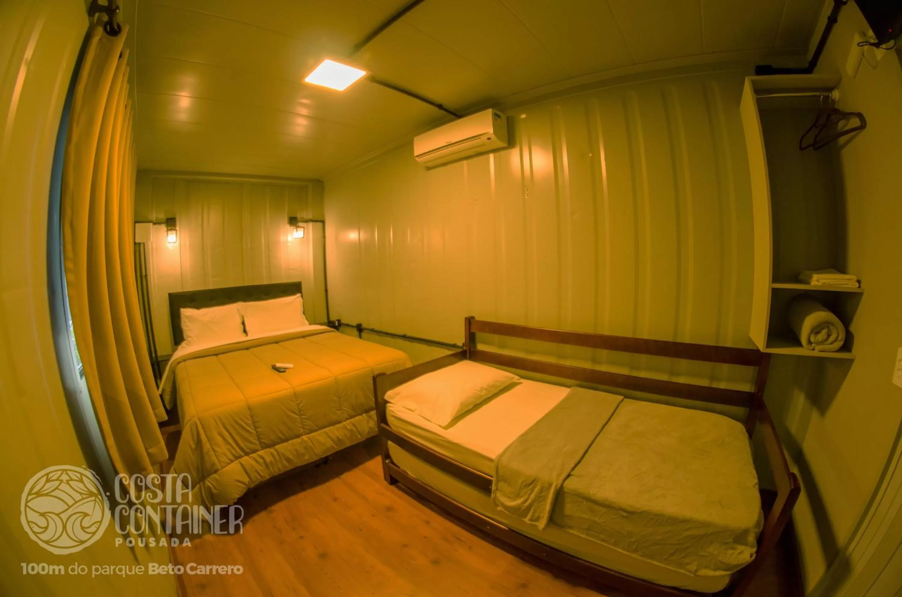 Bedroom, Bed in Pousada Costa Container