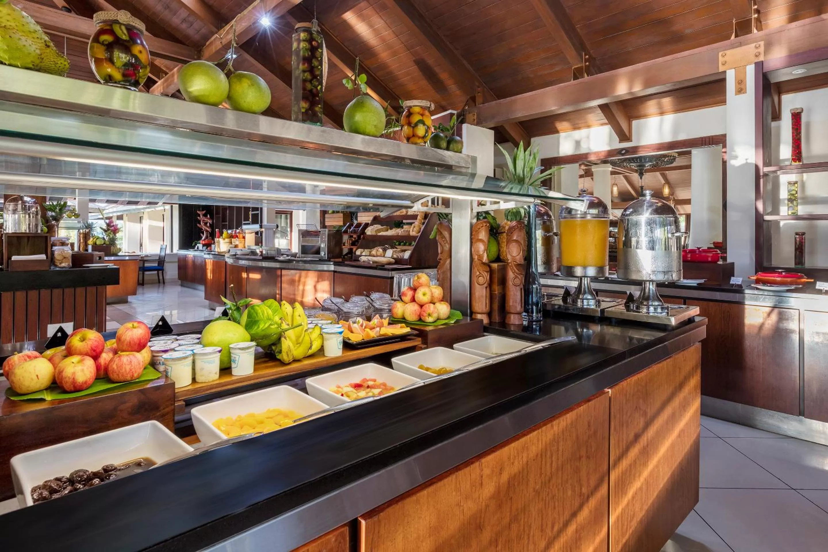 Breakfast in Warwick Le Lagon Resort & Spa, Vanuatu