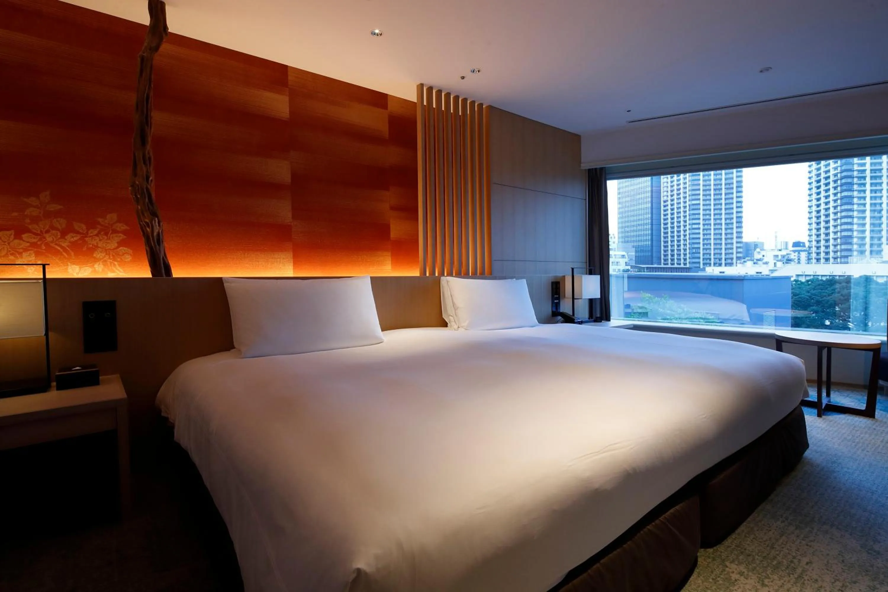 Bed in Hotel Gajoen Tokyo