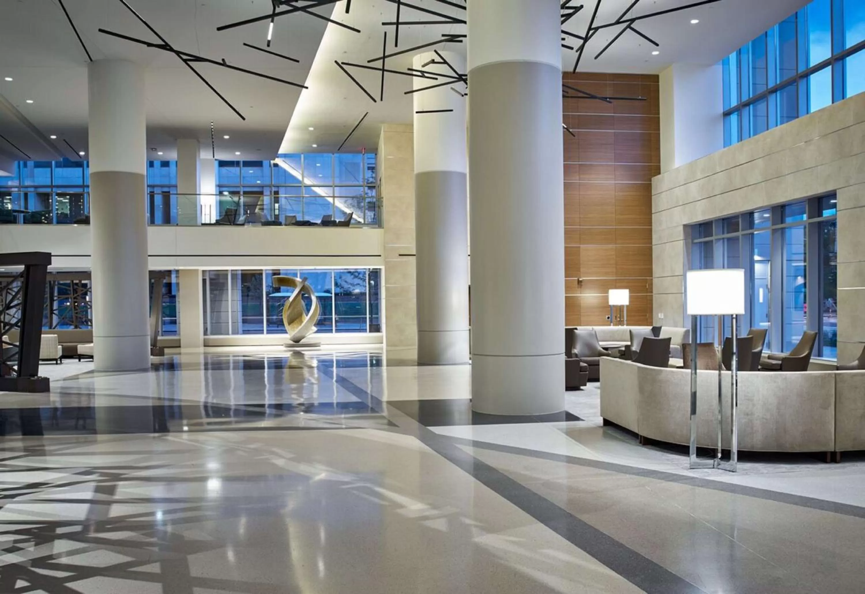 Lobby or reception in Hilton Cleveland Downtown