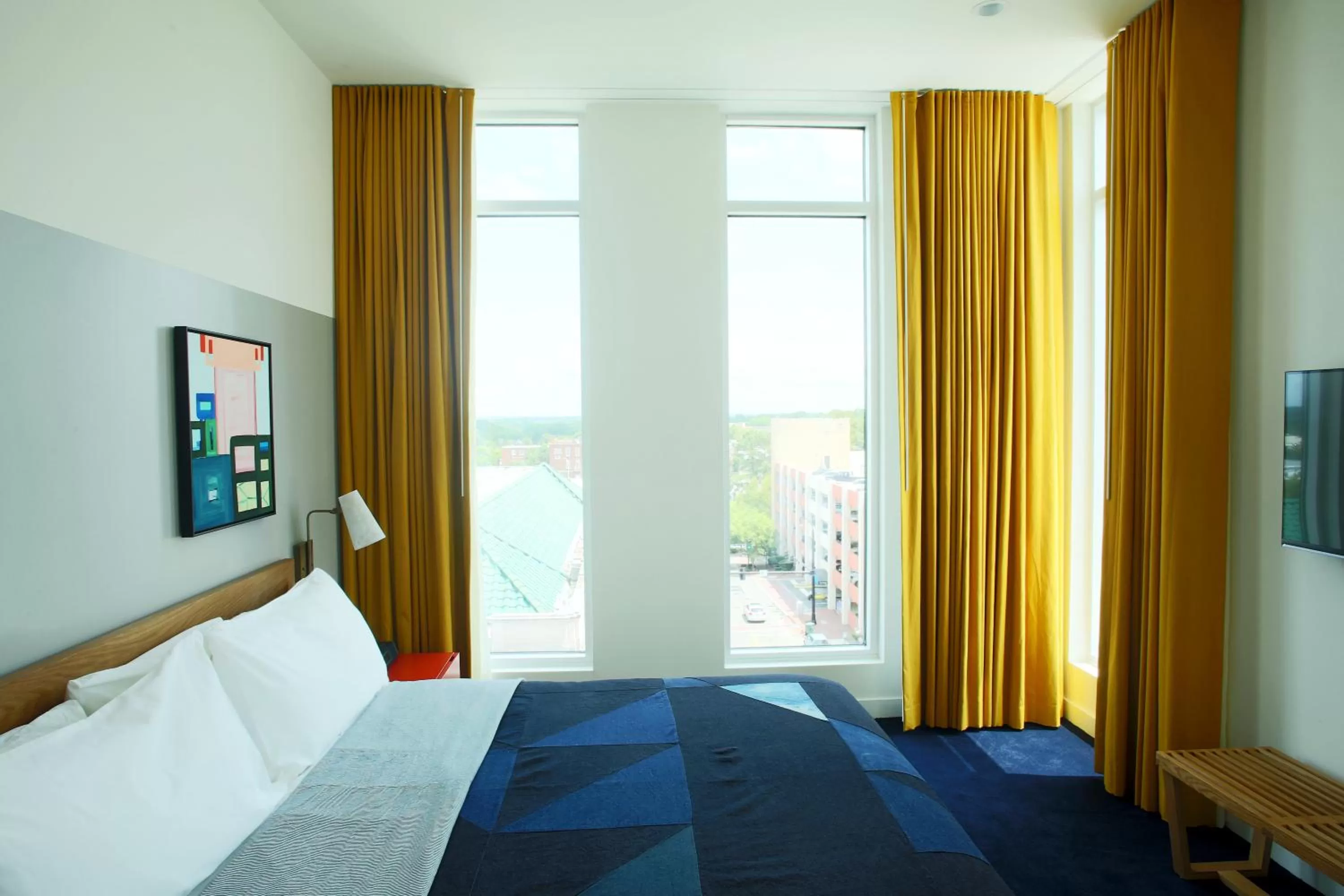 Bedroom, Bed in The Durham Hotel