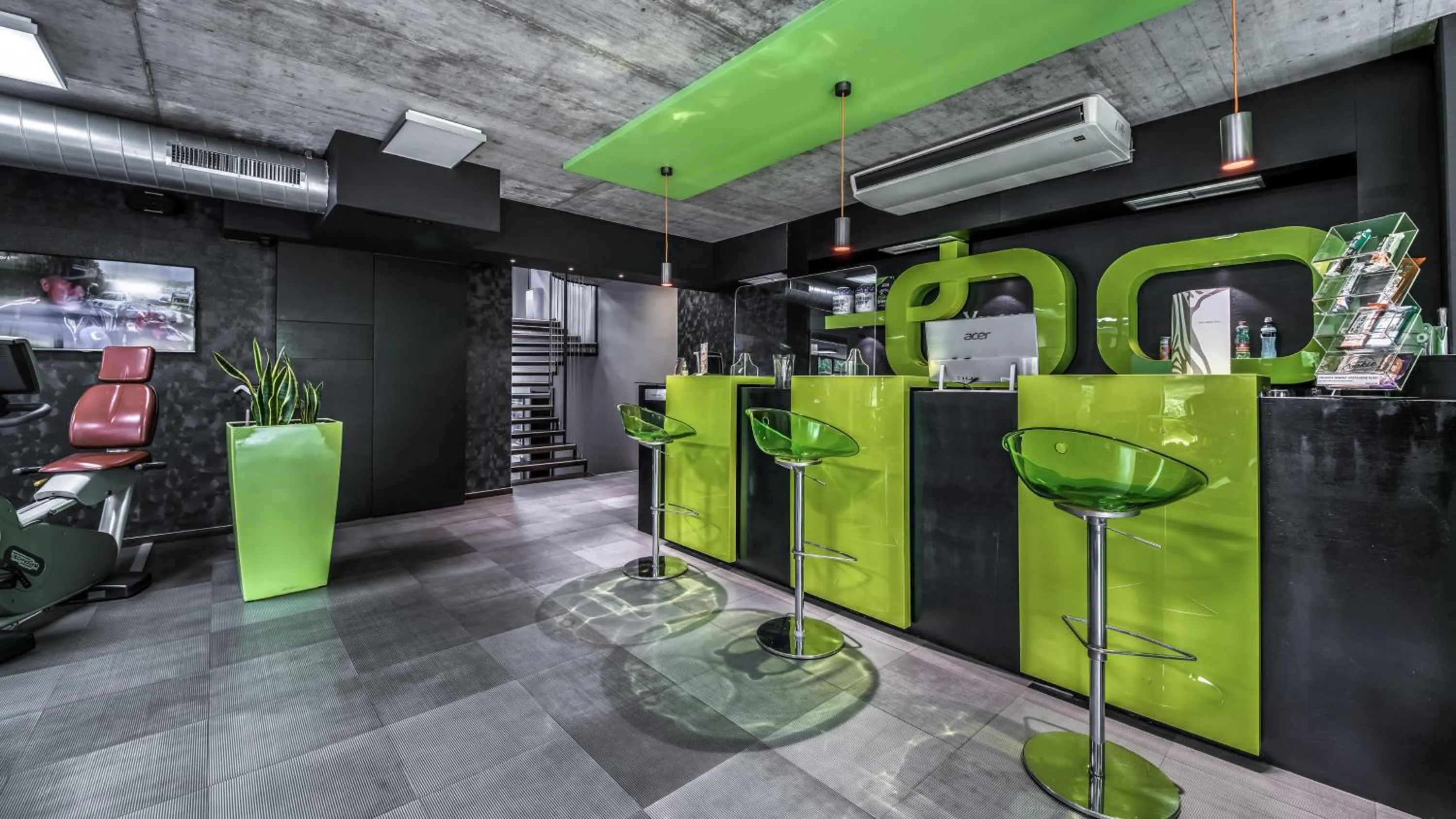 Fitness centre/facilities in Volcano Spa Hotel