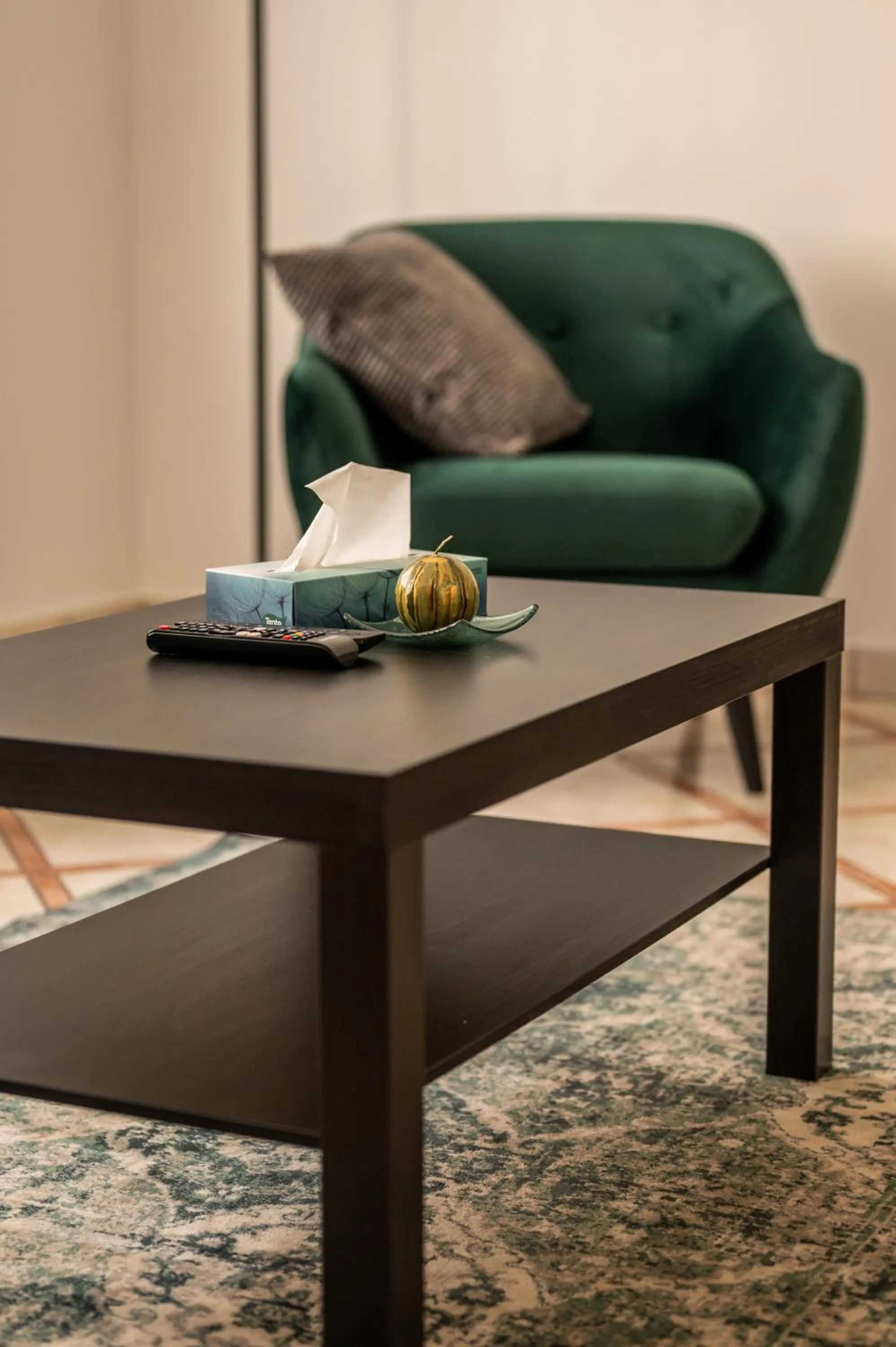 Living room in City Home Budapest