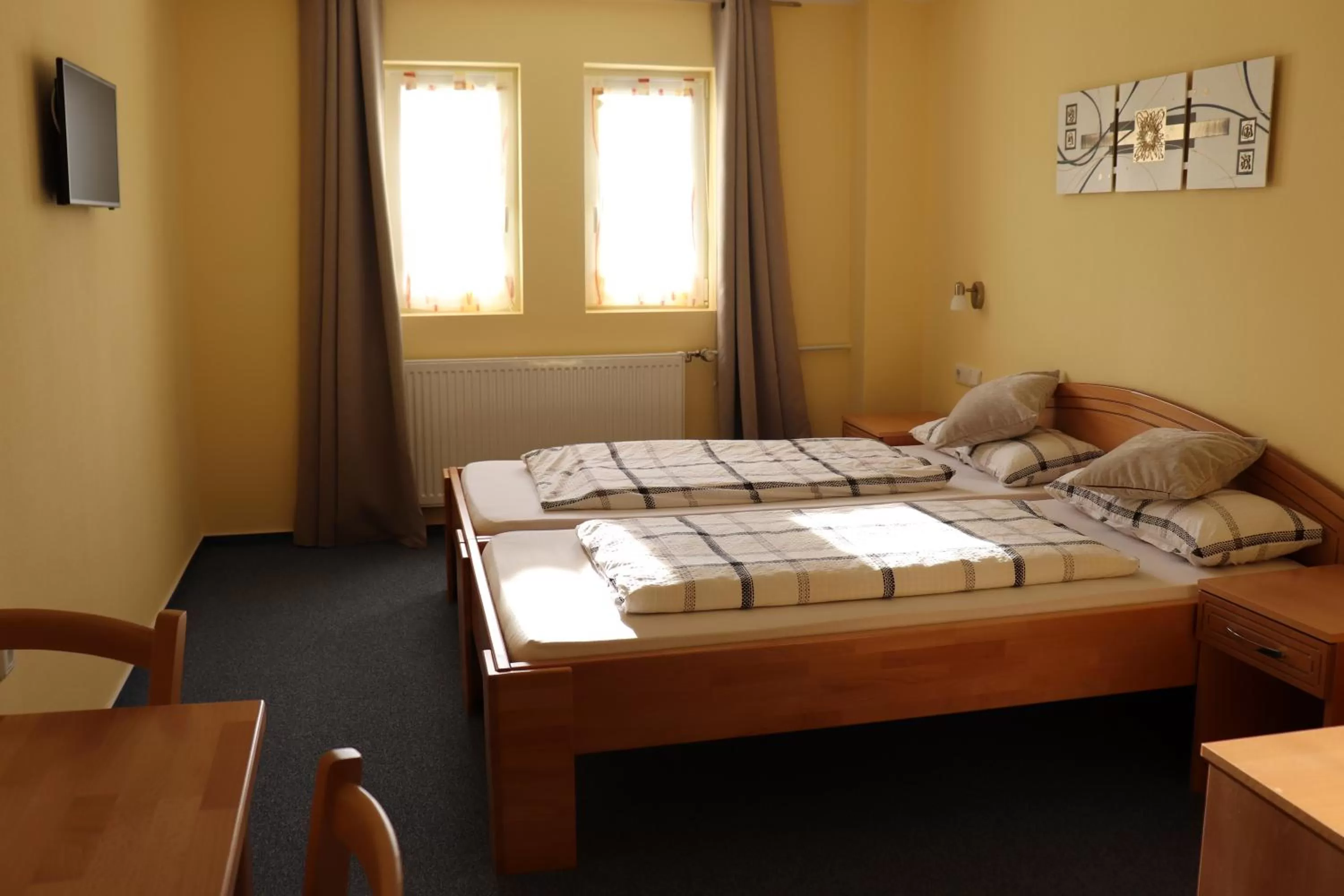 Bed in Hotel Zum Waldstein